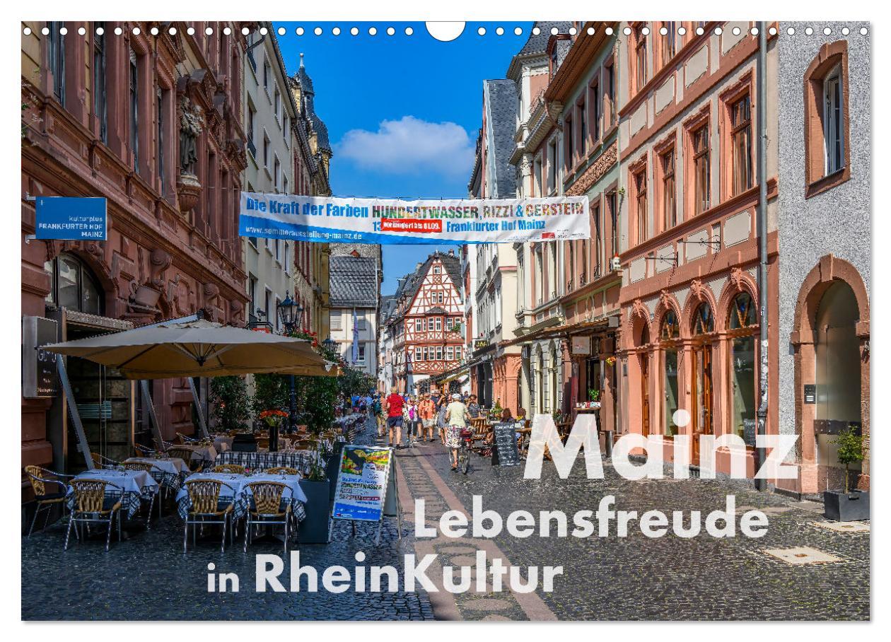 Cover: 9783435307036 | Mainz - Lebensfreude in RheinKultur (Wandkalender 2025 DIN A3...