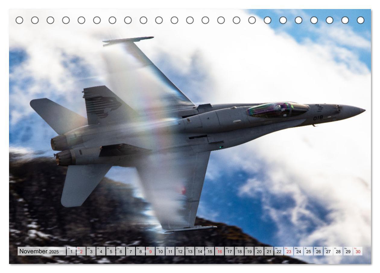 Bild: 9783435175833 | Militärjets aus aller Welt (Tischkalender 2025 DIN A5 quer),...