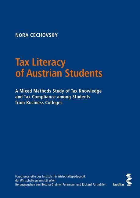 Cover: 9783708920351 | Tax Literacy of Austrian Students | Nora Cechovsky | Taschenbuch