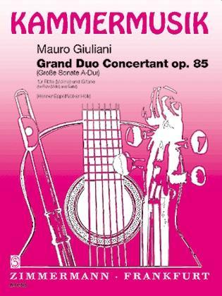 Cover: 9790010317304 | Grand Duo Concertant | Mauro Giuliani | Broschüre | 36 S. | Deutsch