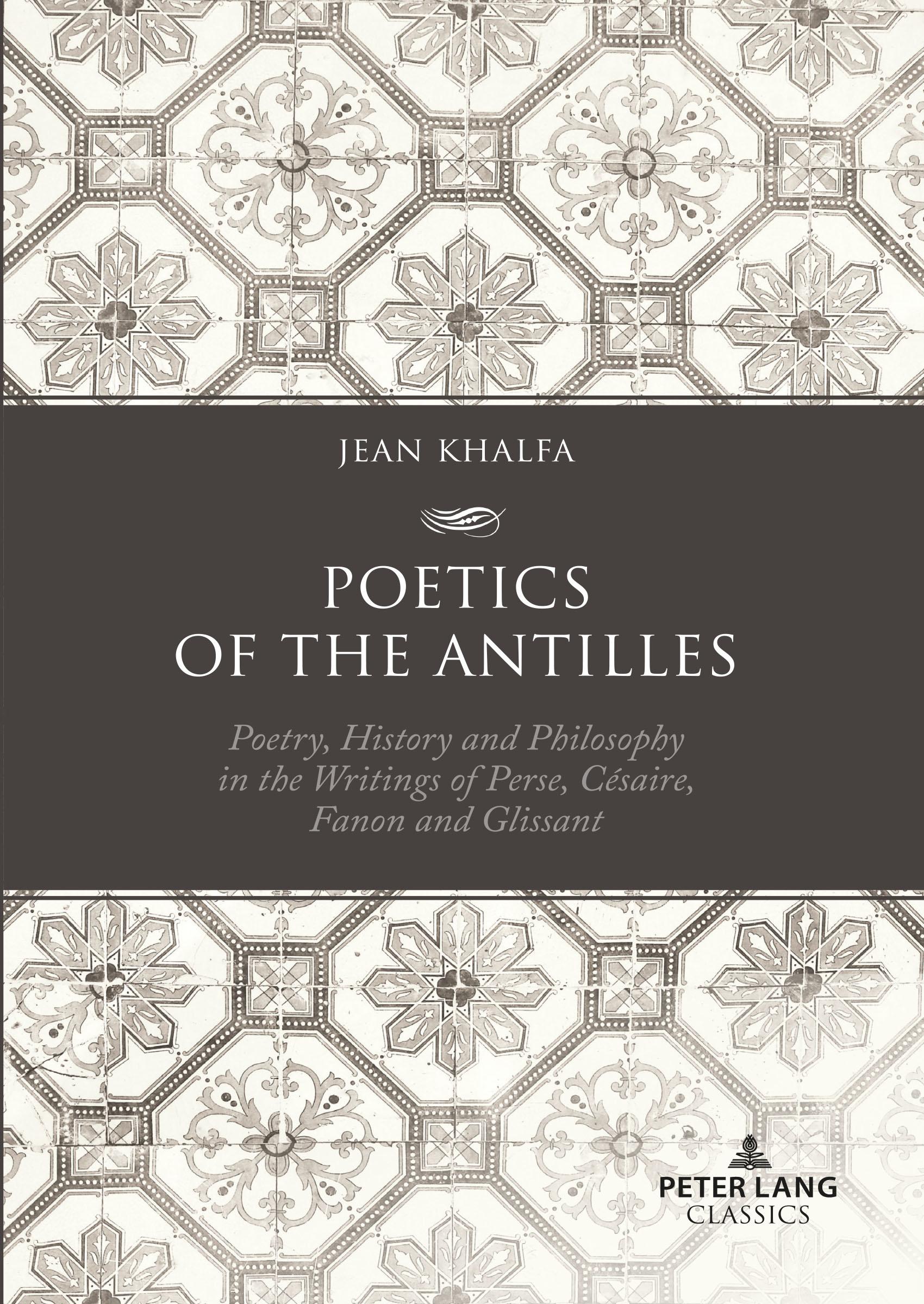 Cover: 9781803741963 | Poetics of the Antilles | Jean Khalfa | Taschenbuch | Paperback | 2023