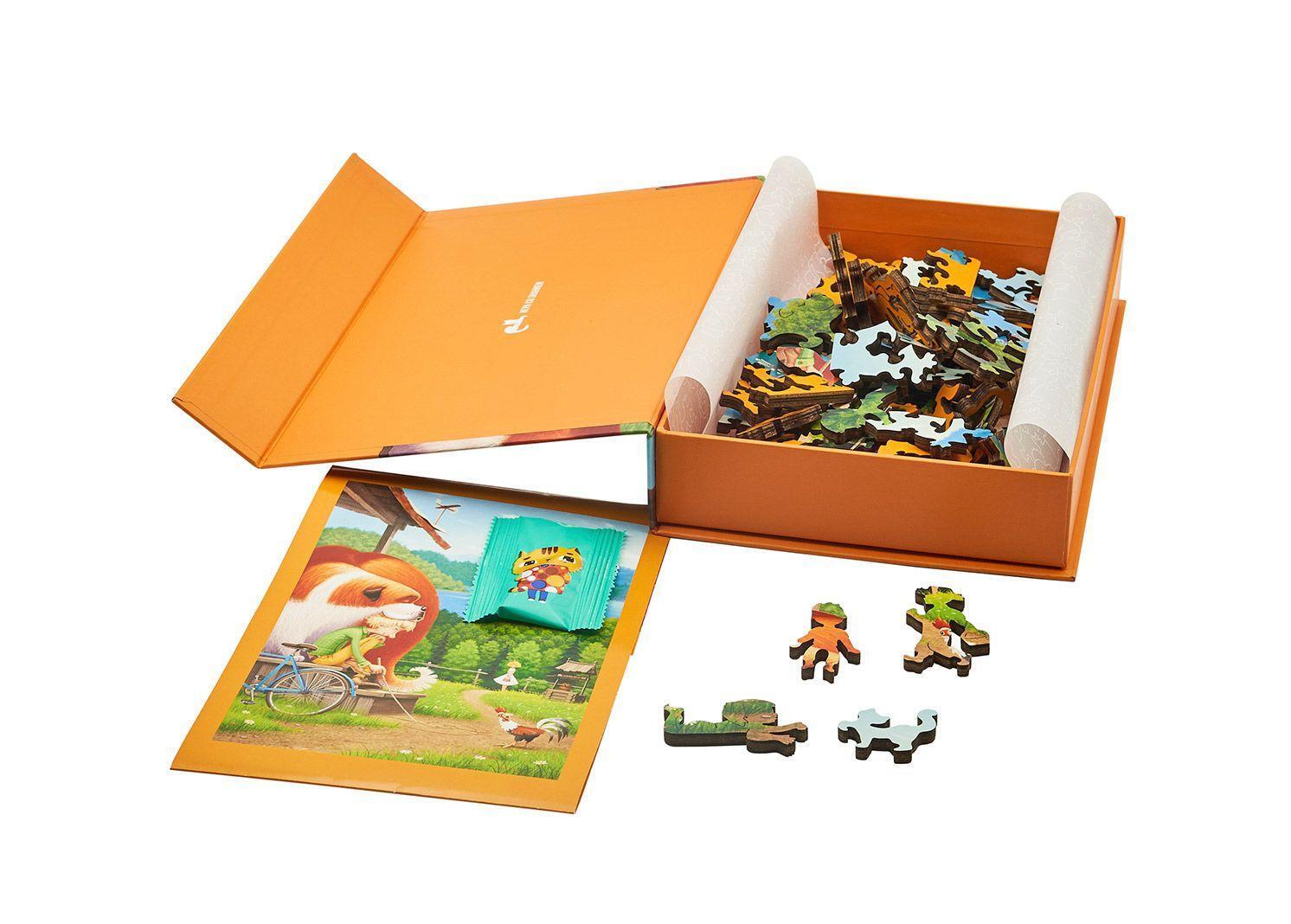 Bild: 4670027201092 | DAVICI Holzpuzzle - Kids - Edition | Motiv: Sommermärchen - 100 Teile