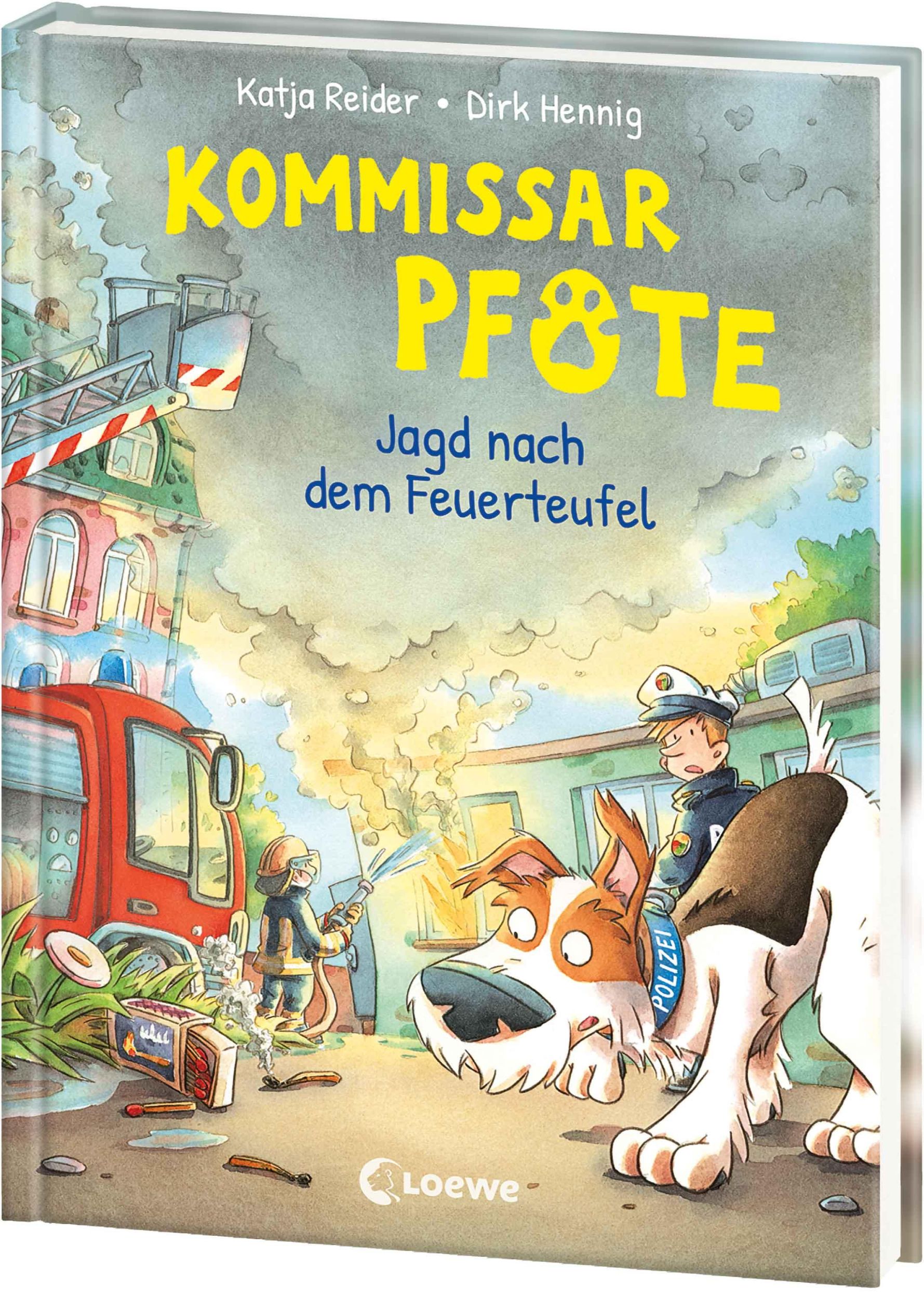 Cover: 9783743217980 | Kommissar Pfote (Band 8) - Jagd nach dem Feuerteufel | Katja Reider