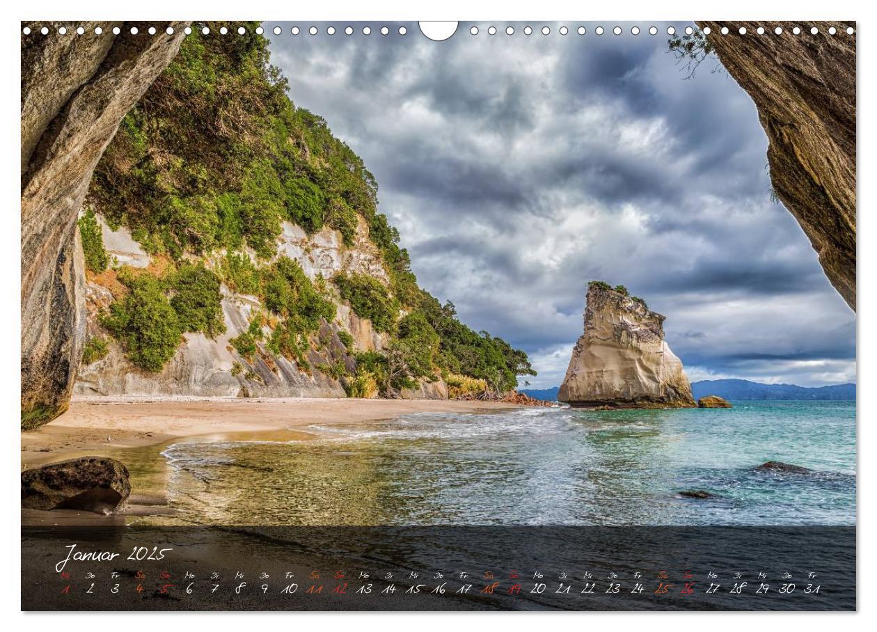 Bild: 9783435752300 | Neuseeland - Land der Maori (Wandkalender 2025 DIN A3 quer),...