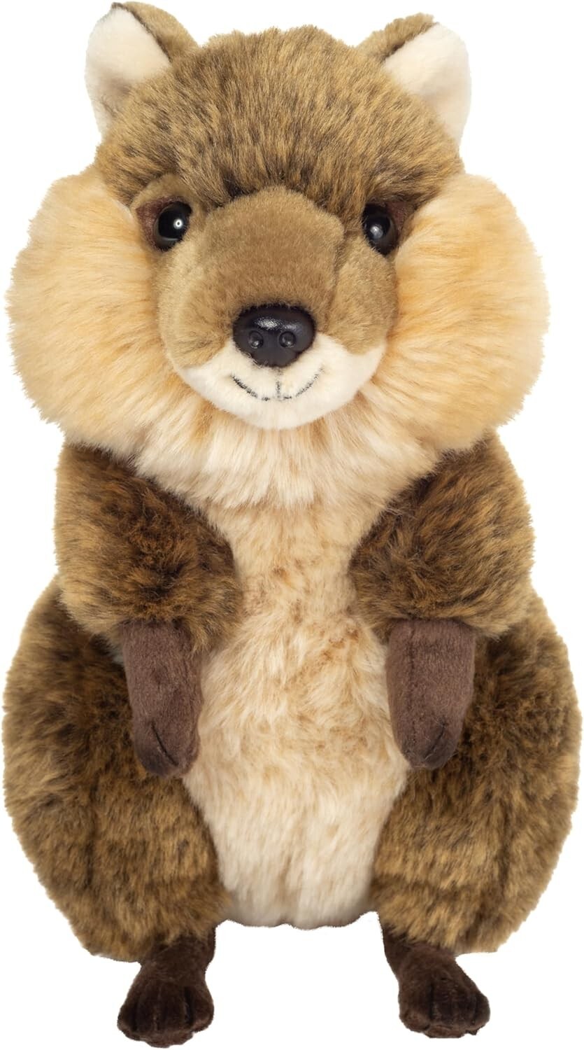 Cover: 4004510923251 | Teddy Hermann 923251 - Quokka, 24cm, Plüschtier mit Tier-Infos,...