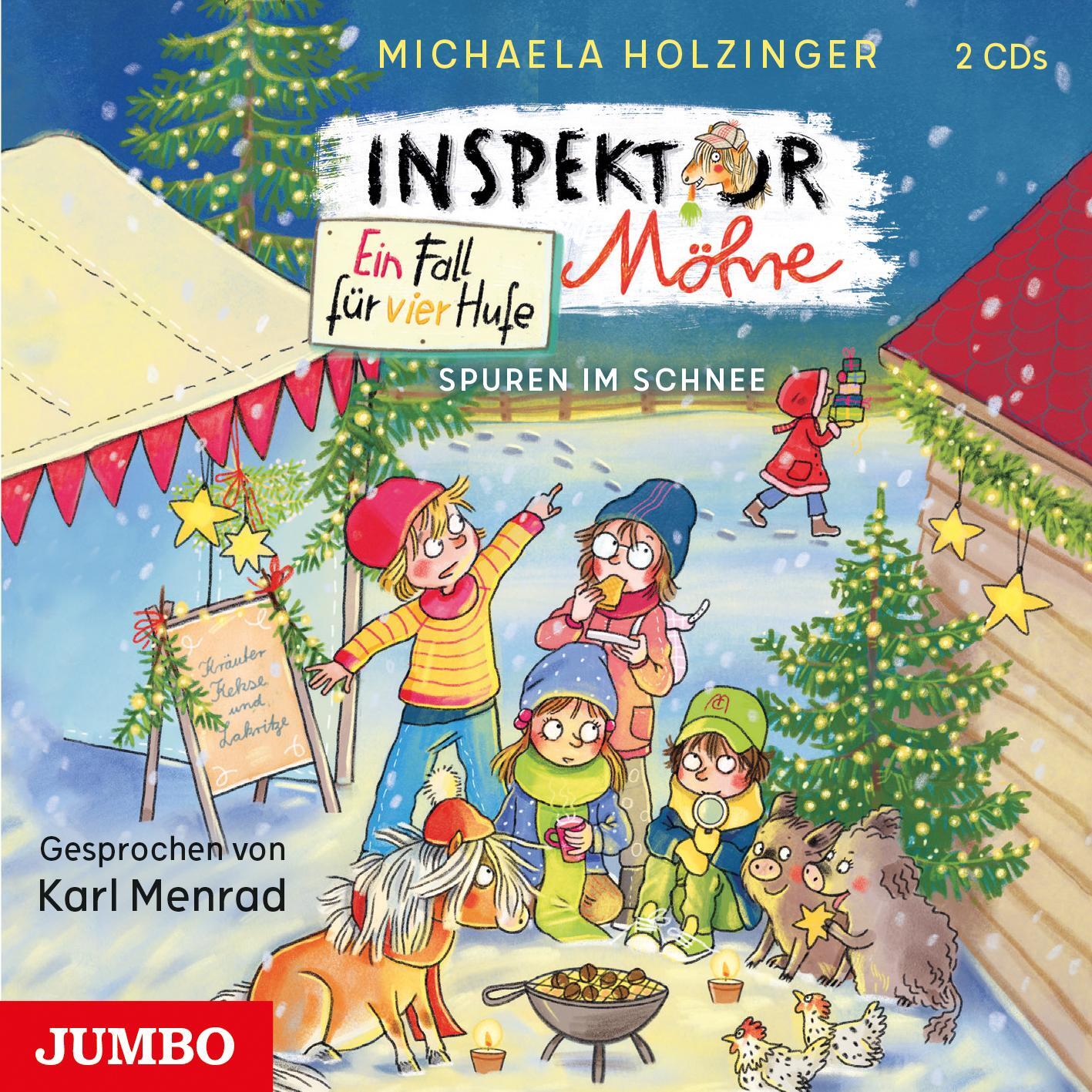 Cover: 9783833748707 | Inspektor Möhre. Ein Fall für vier Hufe 04. Spuren im Schnee | CD