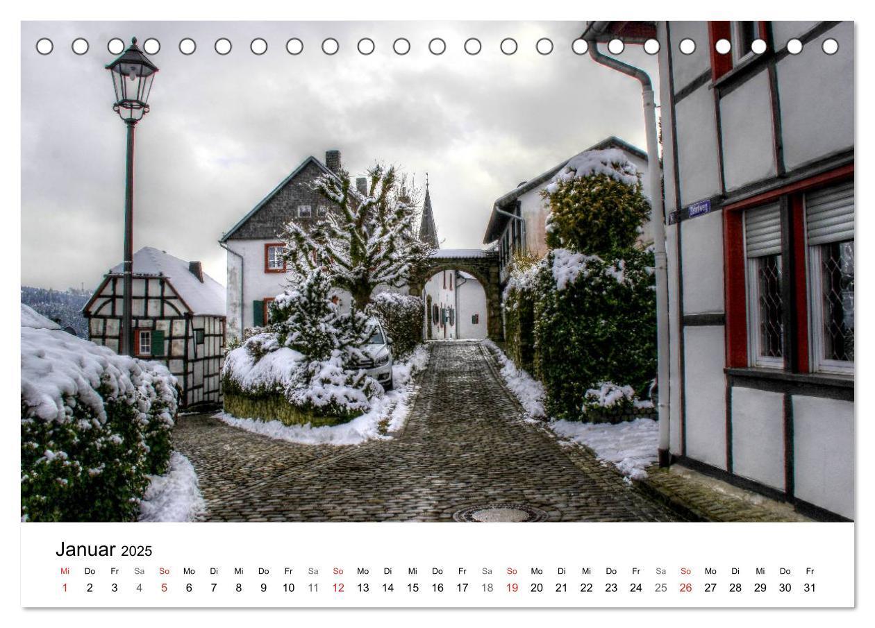 Bild: 9783435487042 | Die schönsten Orte der Eifel (Tischkalender 2025 DIN A5 quer),...