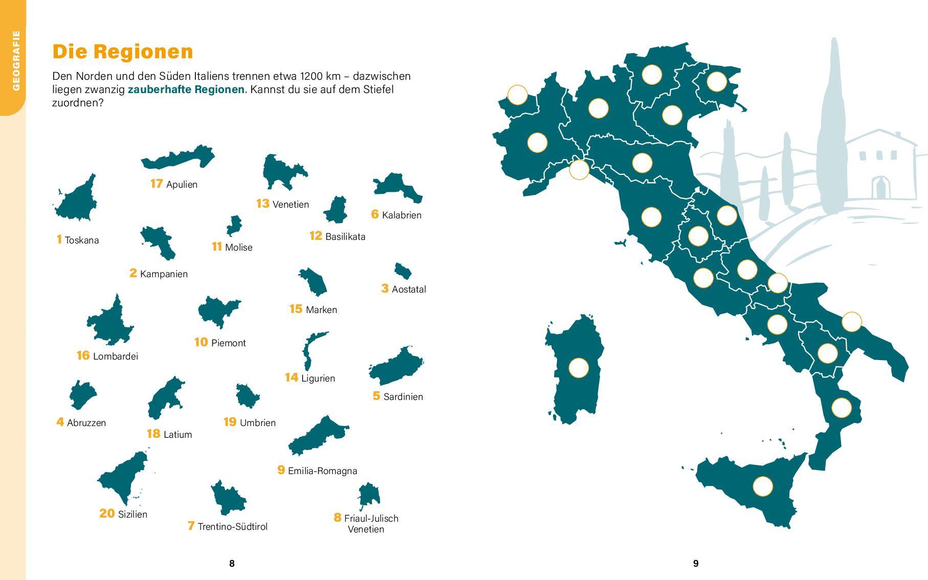 Bild: 9783961284504 | Italien I Wissen in Rätseln | Taschenbuch | Deutsch | 2025 | Delphin