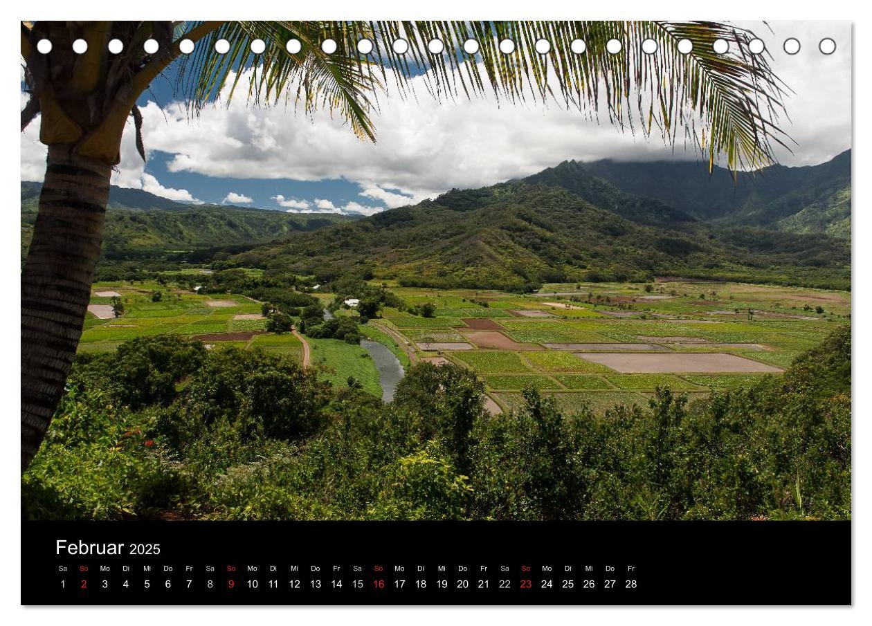 Bild: 9783435742240 | Hawaii - Kauai (Tischkalender 2025 DIN A5 quer), CALVENDO...