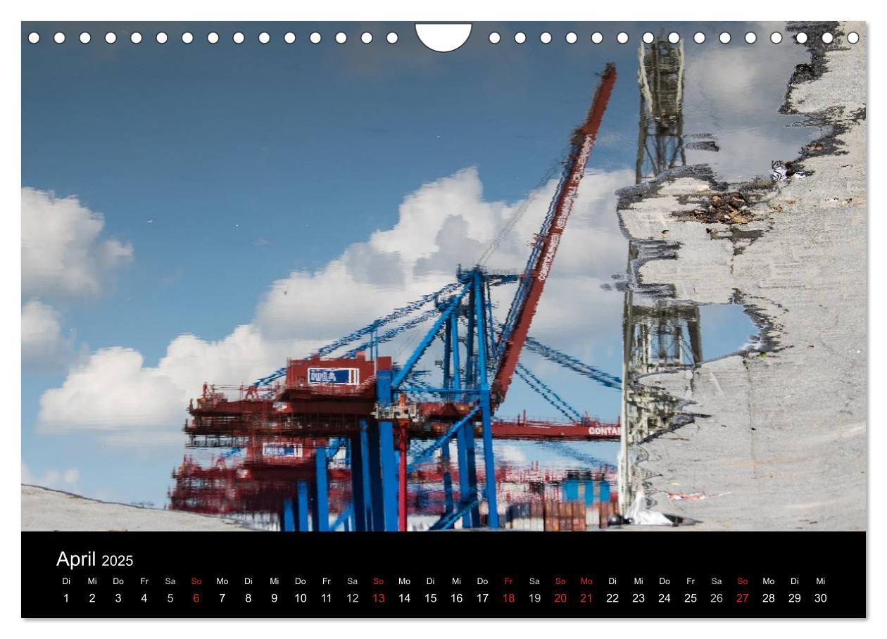 Bild: 9783435646708 | Der Hafen Hamburg bei Tag und Nacht (Wandkalender 2025 DIN A4...