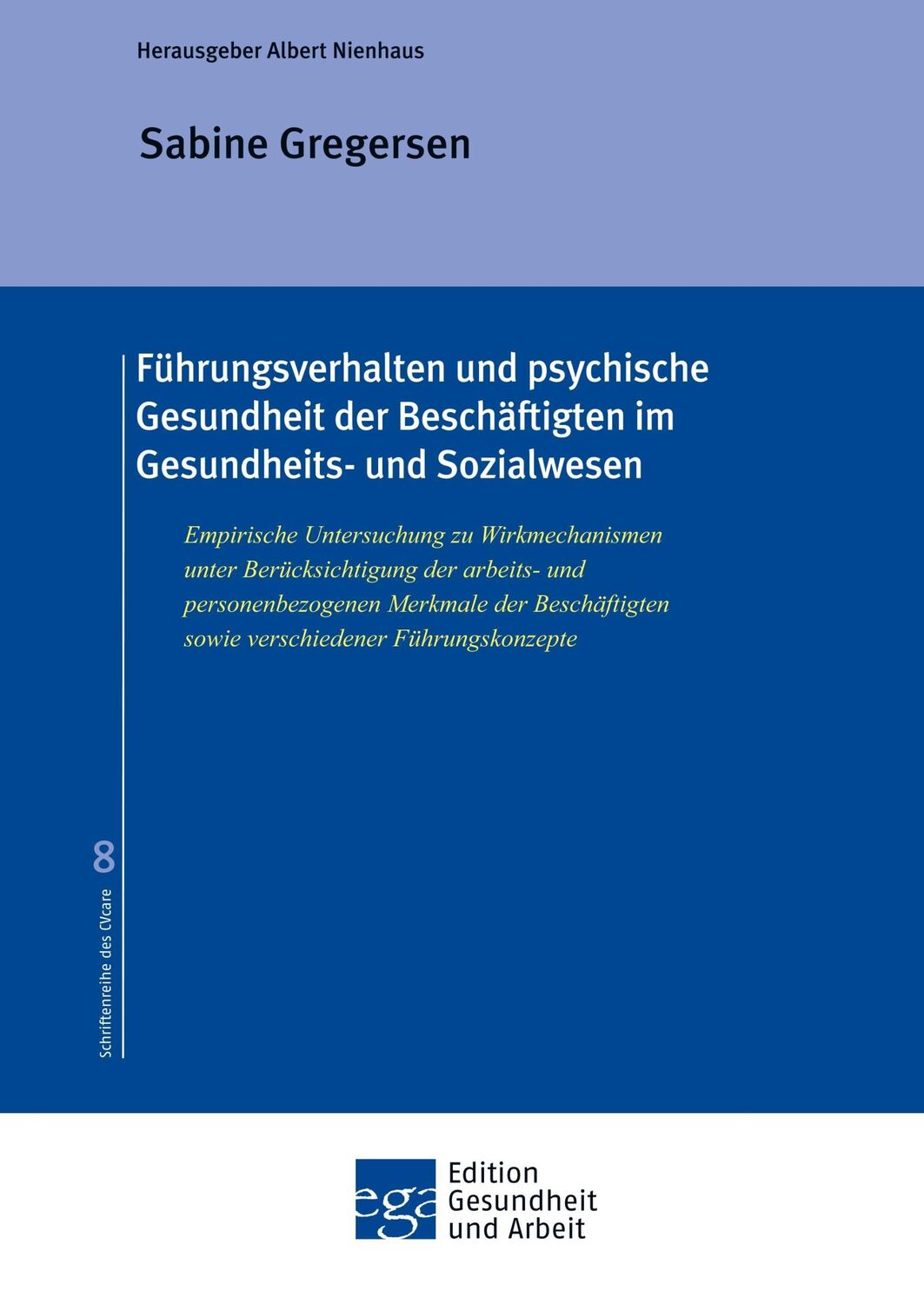 Cover: 9783743940185 | Führungsverhalten und psychische Gesundheit der Beschäftigten im...