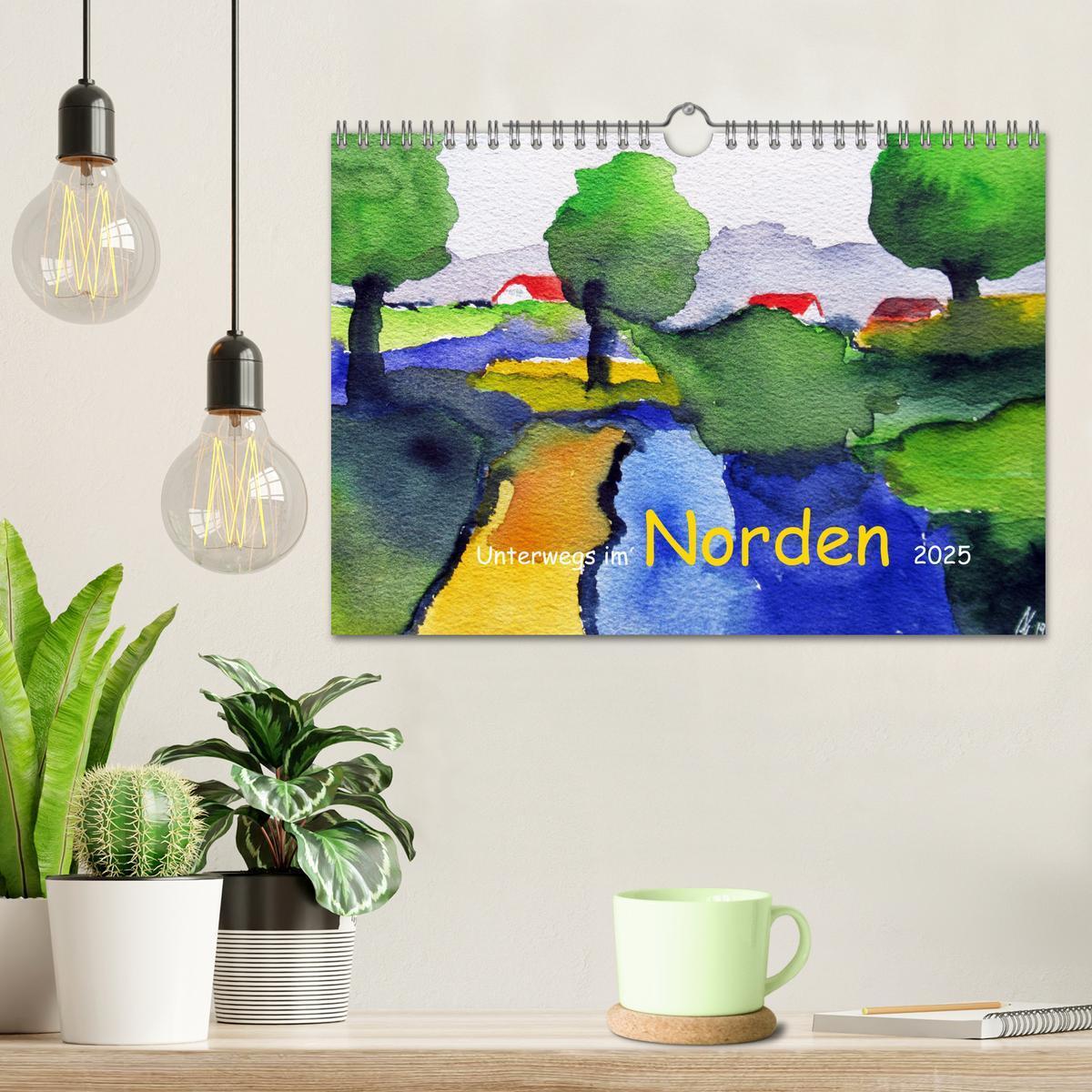 Bild: 9783435103522 | Unterwegs im Norden 2025 (Wandkalender 2025 DIN A4 quer), CALVENDO...