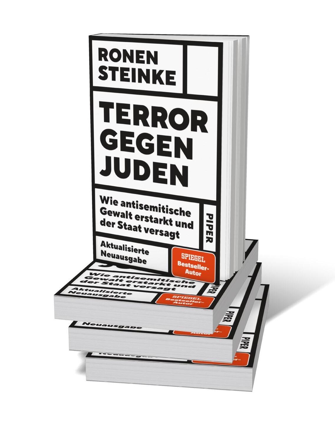 Bild: 9783492320924 | Terror gegen Juden | Ronen Steinke | Taschenbuch | 300 S. | Deutsch