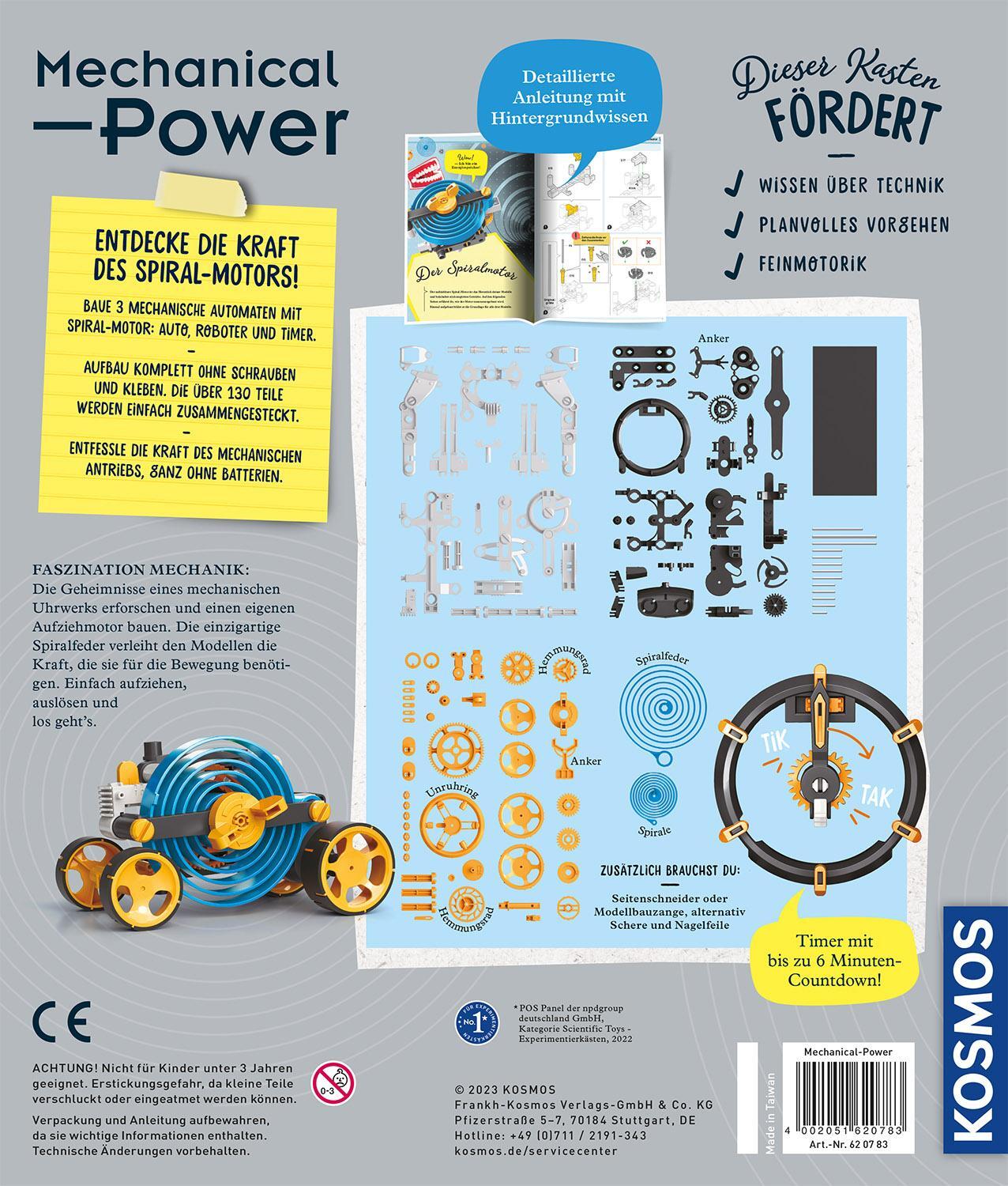 Bild: 4002051620783 | Mechanical Power | Experimentierkasten | Spiel | 620783 | Deutsch