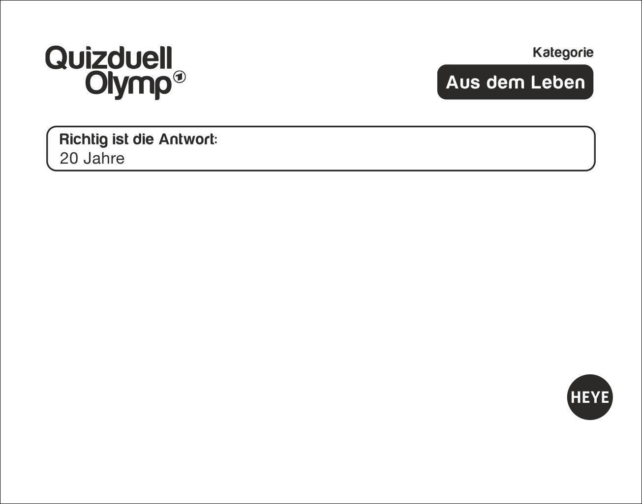 Bild: 9783756408900 | Quizduell Olymp Tagesabreißkalender 2025 | Kalender | 320 S. | Deutsch