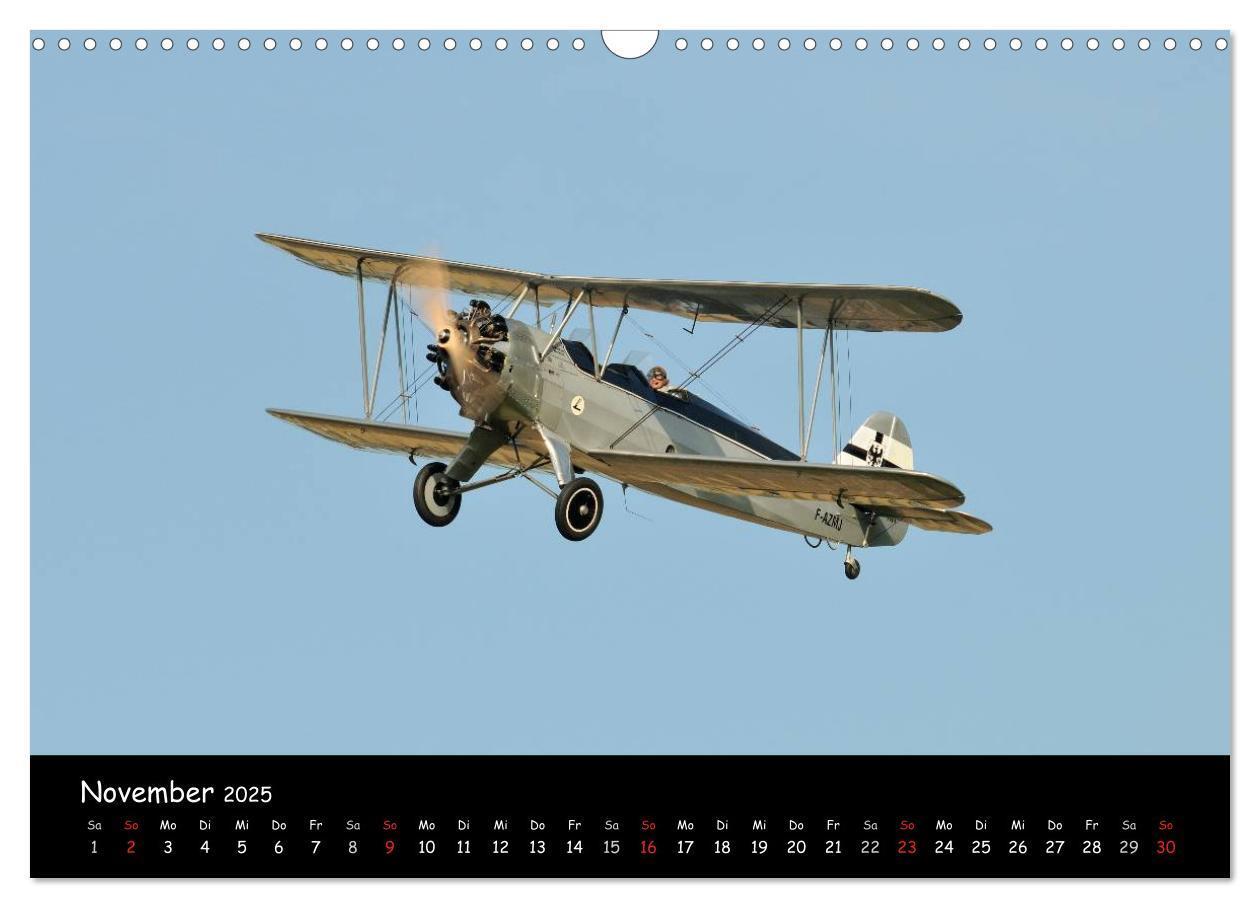 Bild: 9783435785650 | Doppeldecker - Veteranen der Lüfte (Wandkalender 2025 DIN A3 quer),...