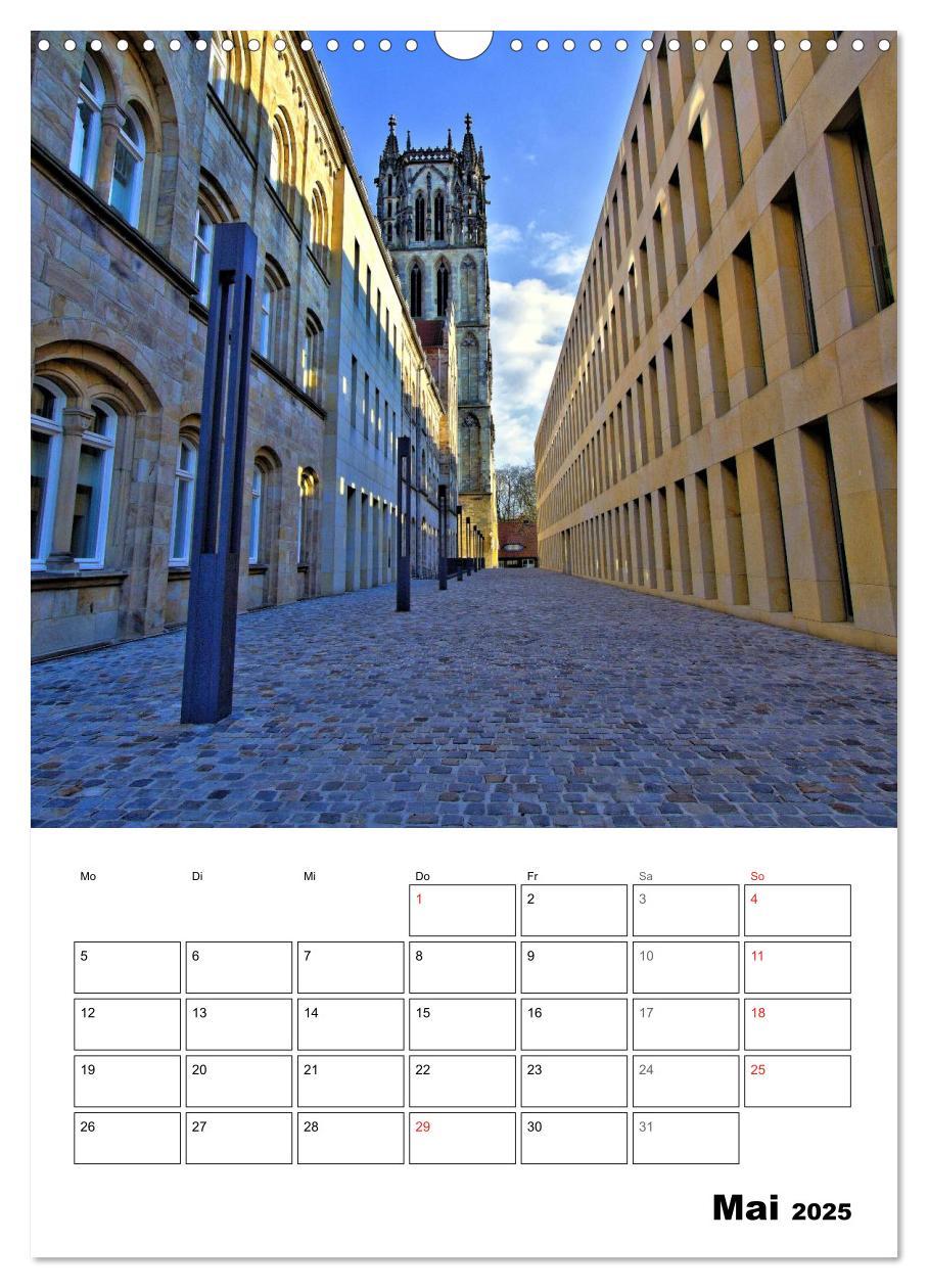 Bild: 9783457028087 | Münster entdecken (Wandkalender 2025 DIN A3 hoch), CALVENDO...