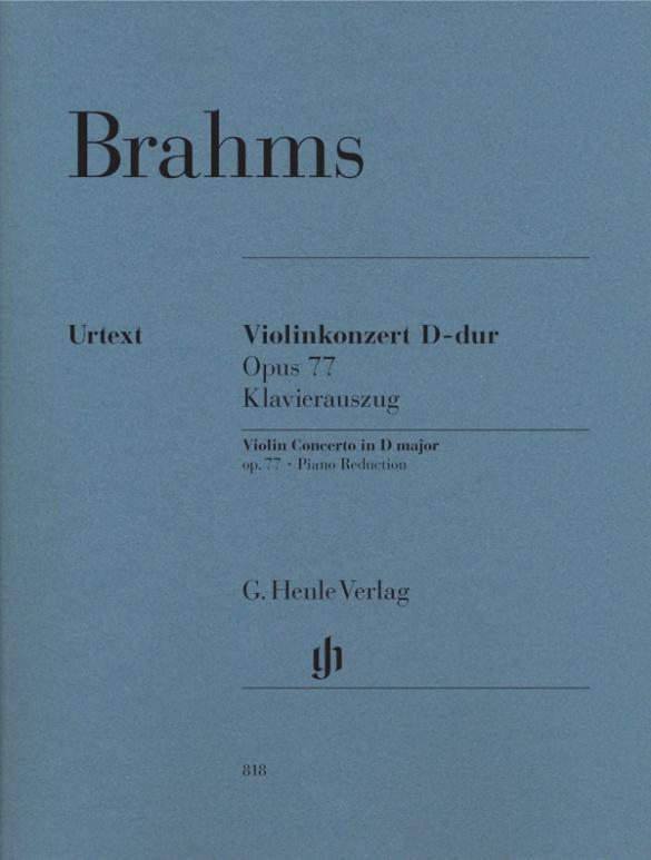 Cover: 9790201808185 | Brahms, Johannes - Violinkonzert D-dur op. 77 | Roesner (u. a.) | Buch