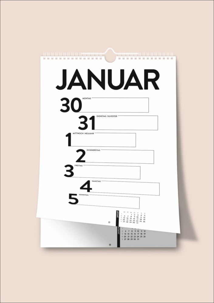 Bild: 9783840035449 | Design-Wochenplaner 2025 | Kalender | Spiralbindung | 108 S. | Deutsch