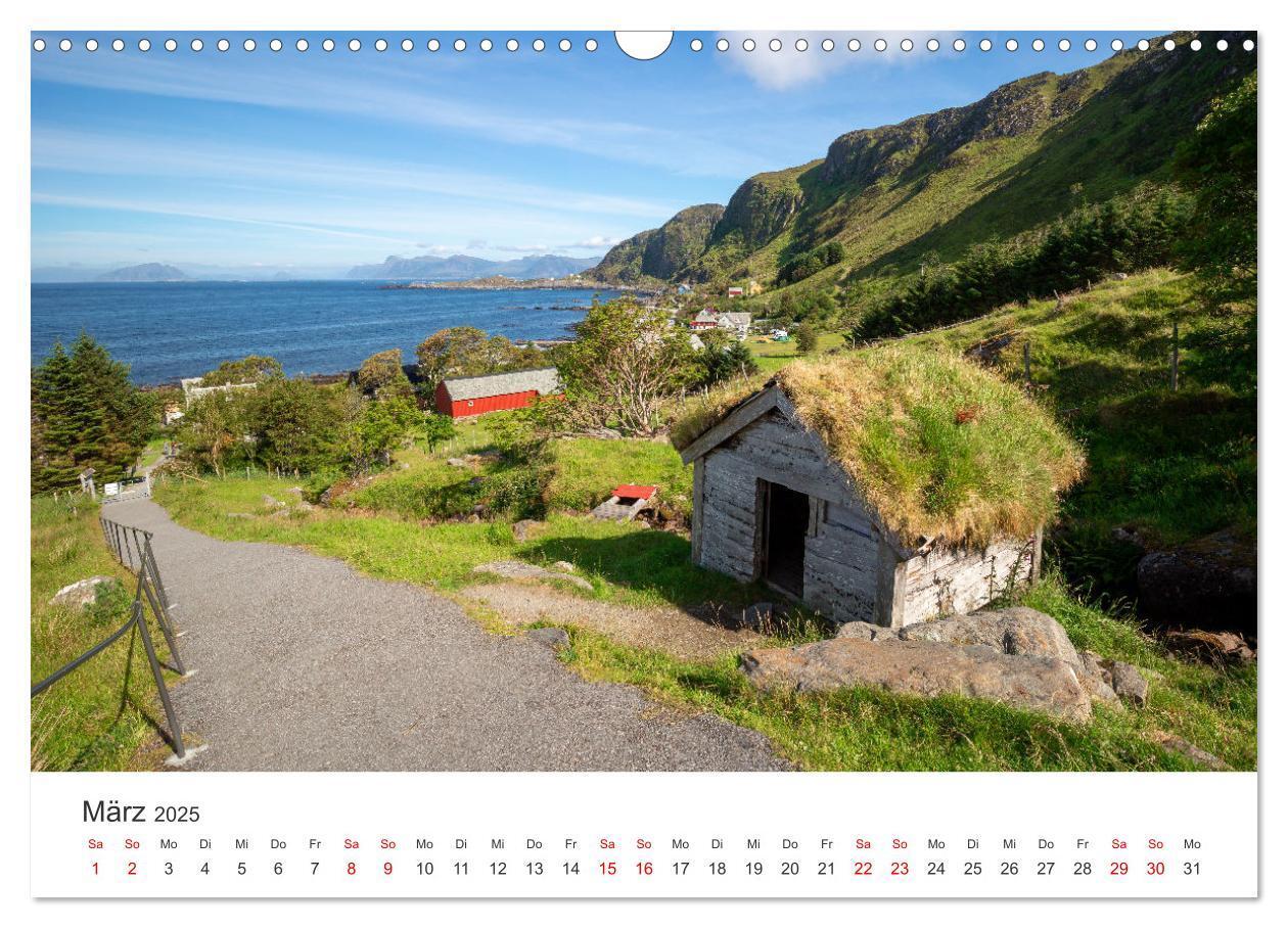 Bild: 9783435065950 | Norwegen in Bildern (Wandkalender 2025 DIN A3 quer), CALVENDO...