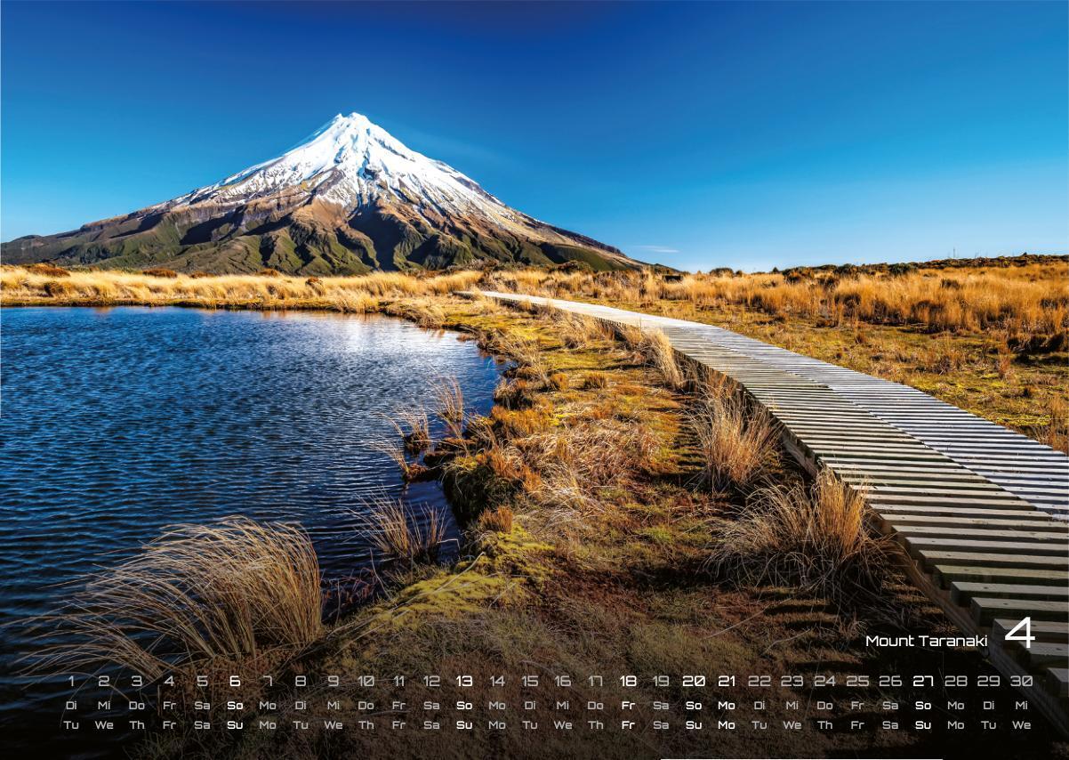 Bild: 9783986734183 | Neuseeland - Das Land der langen weißen Wolke - 2025 - Kalender DIN A3