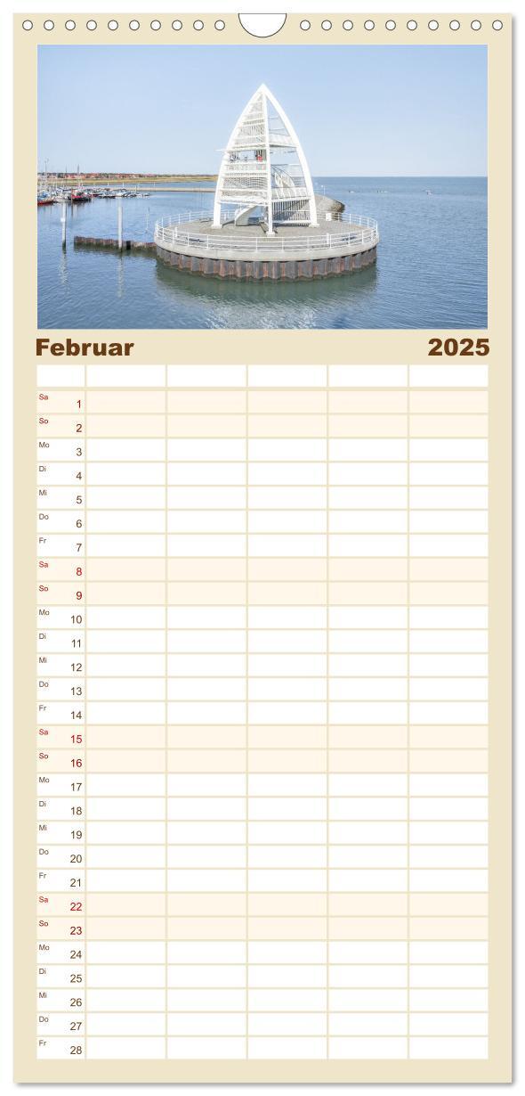 Bild: 9783457102978 | Familienplaner 2025 - Moin Juist mit 5 Spalten (Wandkalender, 21 x...