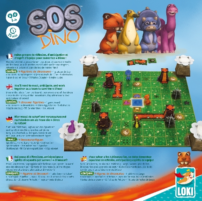 Bild: 3760175514746 | SOS Dino (Kinderspiel) | Ludovic Maublanc (u. a.) | Spiel | 514746