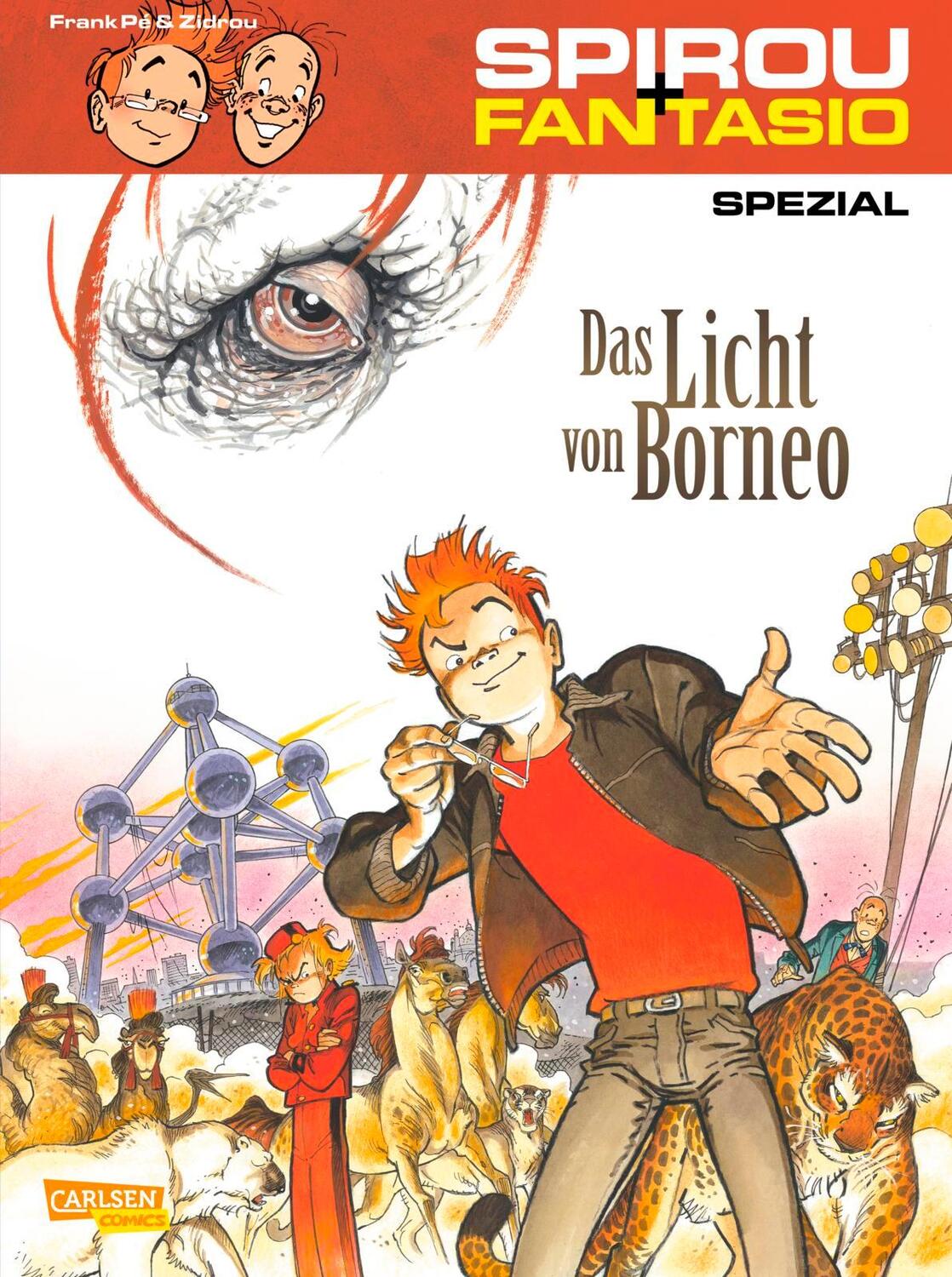 Cover: 9783551776235 | Spirou und Fantasio Spezial 23: Das Licht von Borneo | Zidrou | Buch