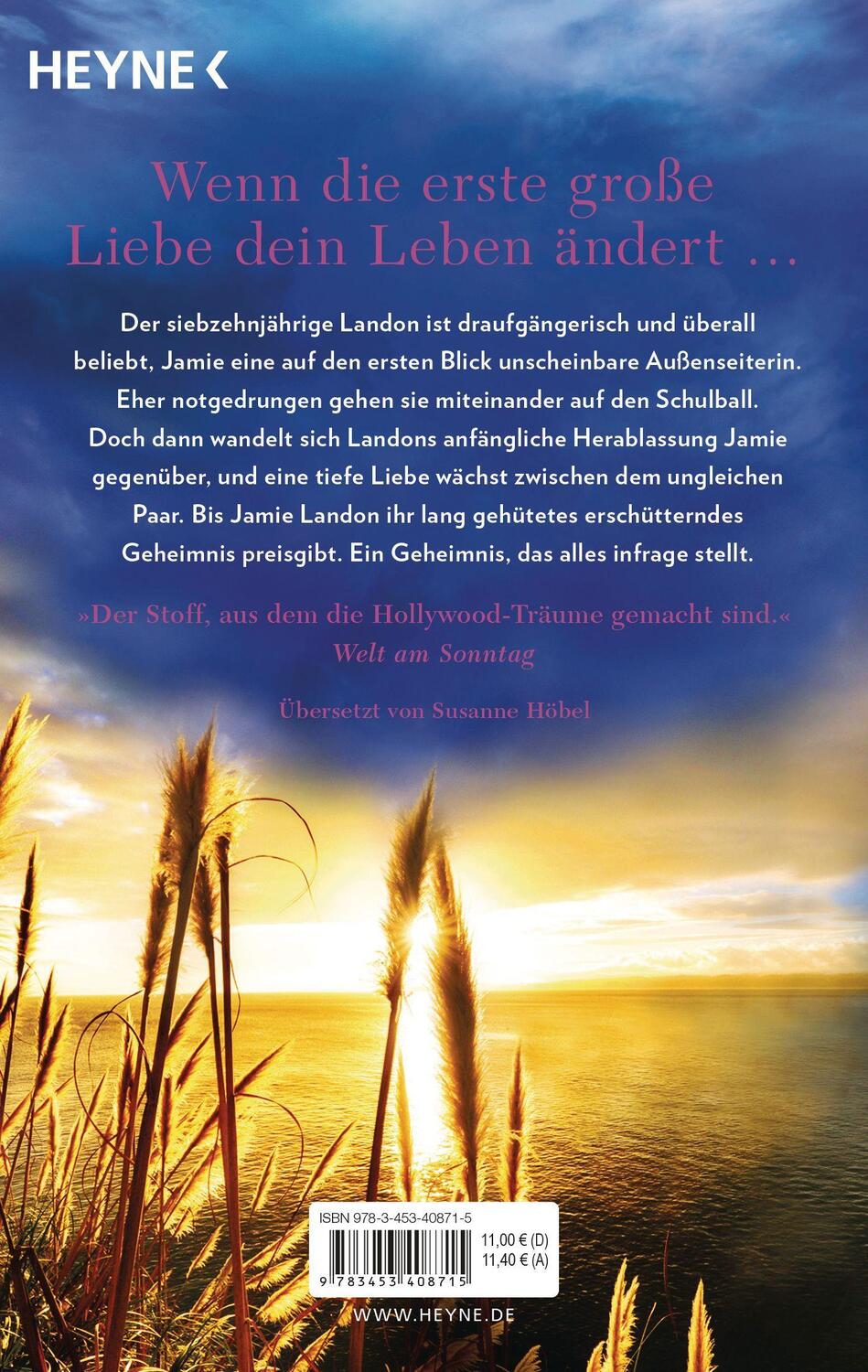 Bild: 9783453408715 | Zeit im Wind | Nicholas Sparks | Taschenbuch | Deutsch | 2011 | Heyne