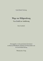 Cover: 9783531119625 | Wege zur Bildgestaltung | Vom Einfall zur Ausführung | Gombrich | Buch