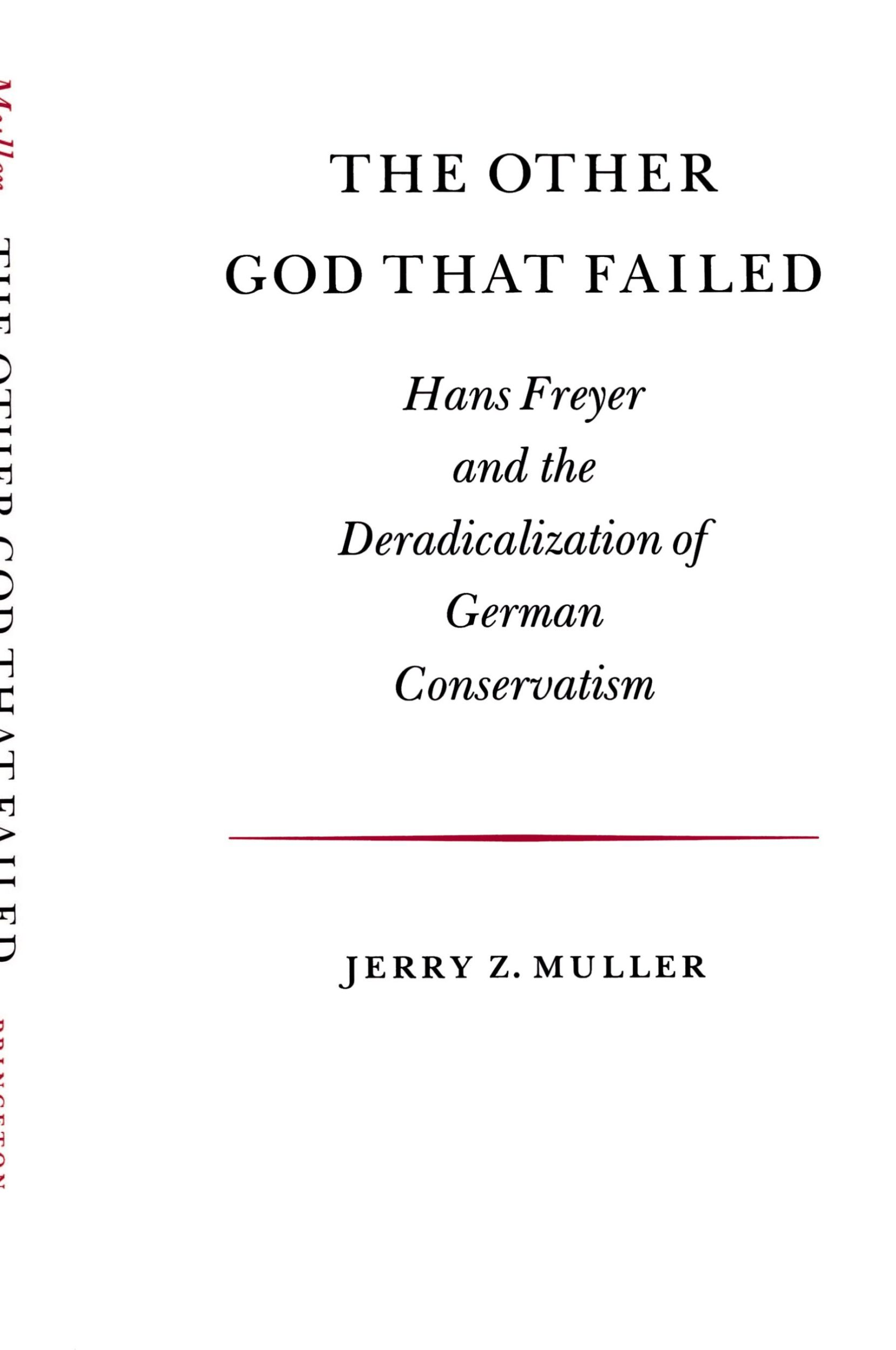 Cover: 9780691008233 | The Other God that Failed | Jerry Z. Muller | Taschenbuch | Englisch