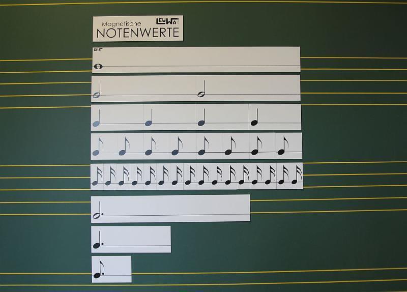Bild: 4280000442017 | Magnetische Notenwerte (Notenpyramide) | Martin Leuchtner (u. a.)