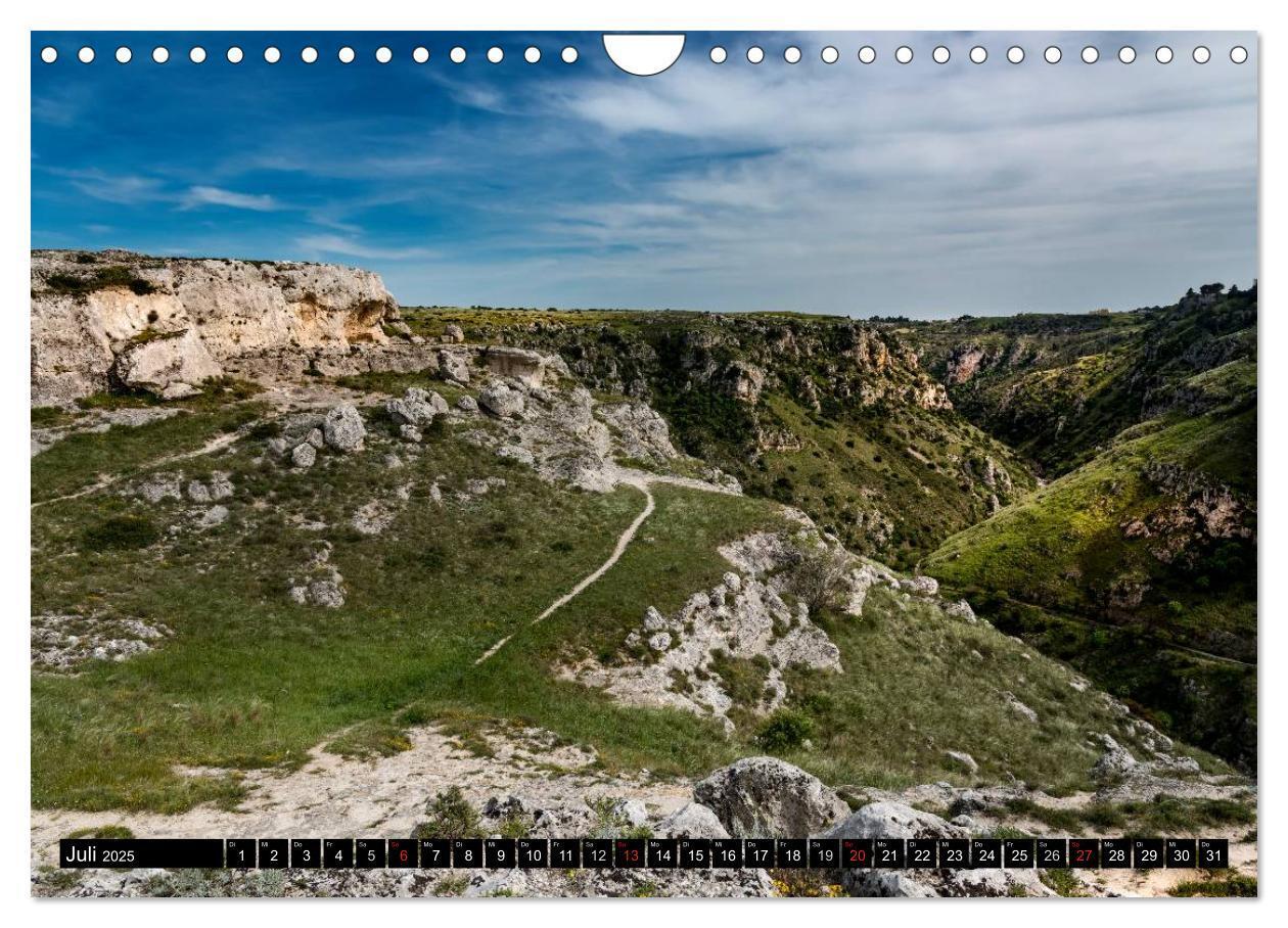 Bild: 9783435466702 | Matera (Wandkalender 2025 DIN A4 quer), CALVENDO Monatskalender | 2025