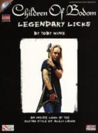 Cover: 884088454029 | Children of Bodom - Legendary Licks | Toby Wine | Taschenbuch | 2010