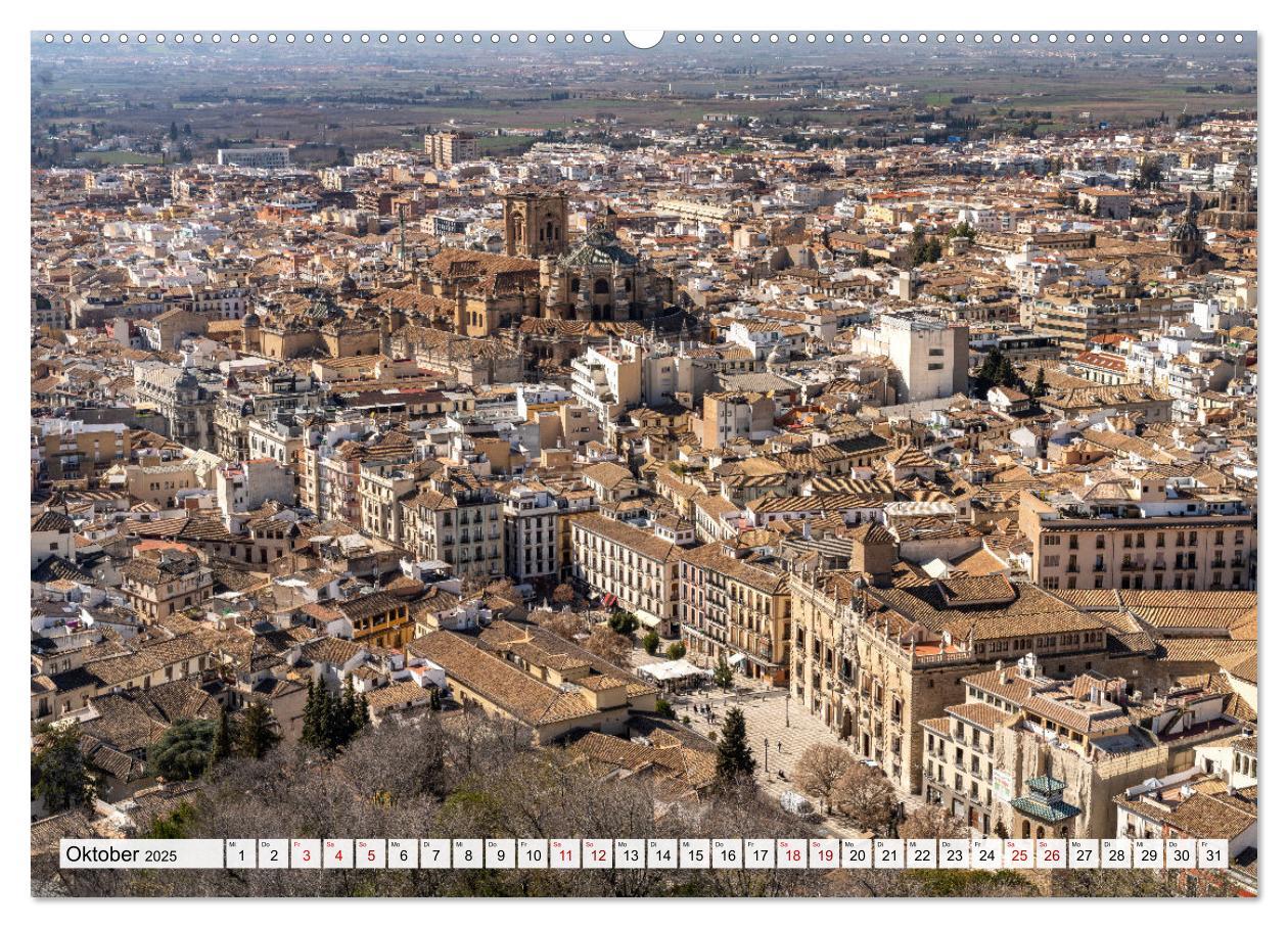 Bild: 9783383975639 | Andalusien - Granada (Wandkalender 2025 DIN A2 quer), CALVENDO...