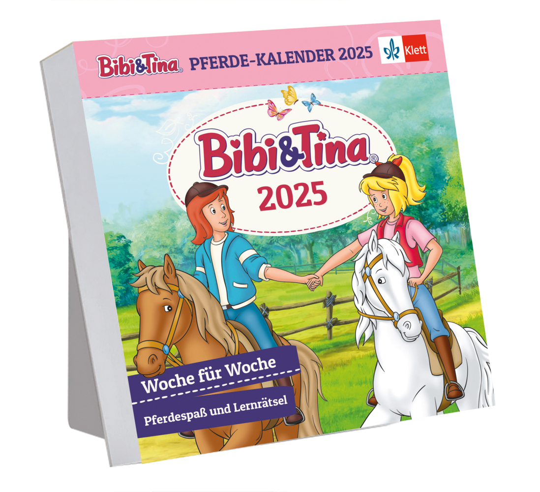 Cover: 9783129497654 | Bibi &amp; Tina: Pferde-Kalender 2025 | Taschenbuch | 54 S. | Deutsch