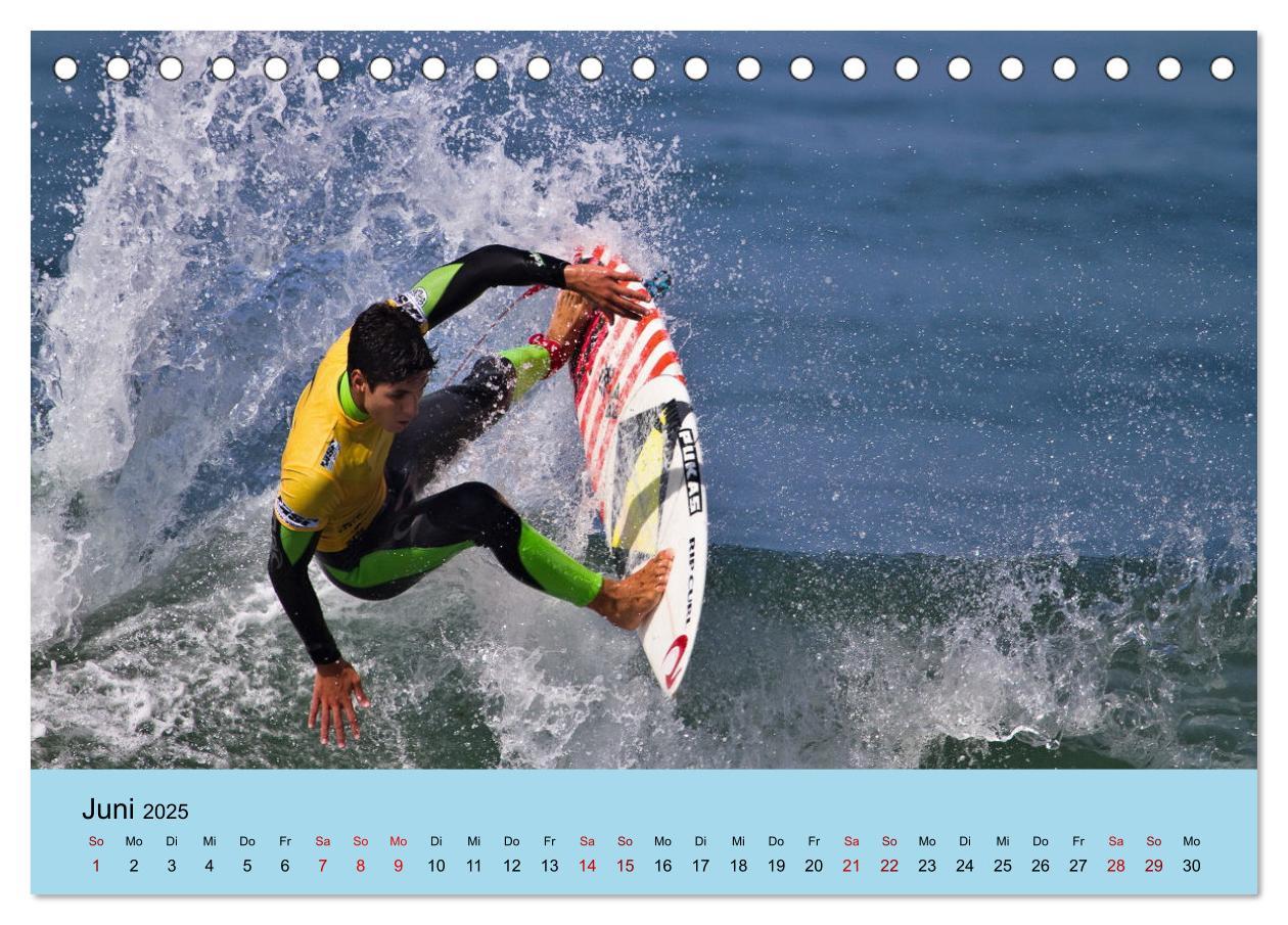 Bild: 9783435008421 | Nazare (Tischkalender 2025 DIN A5 quer), CALVENDO Monatskalender