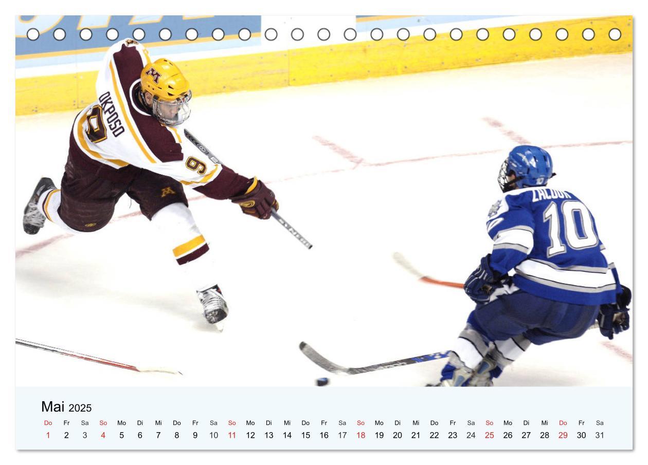 Bild: 9783435178872 | Eishockey. Dynamik, Athletik und Präzision! (Tischkalender 2025 DIN...