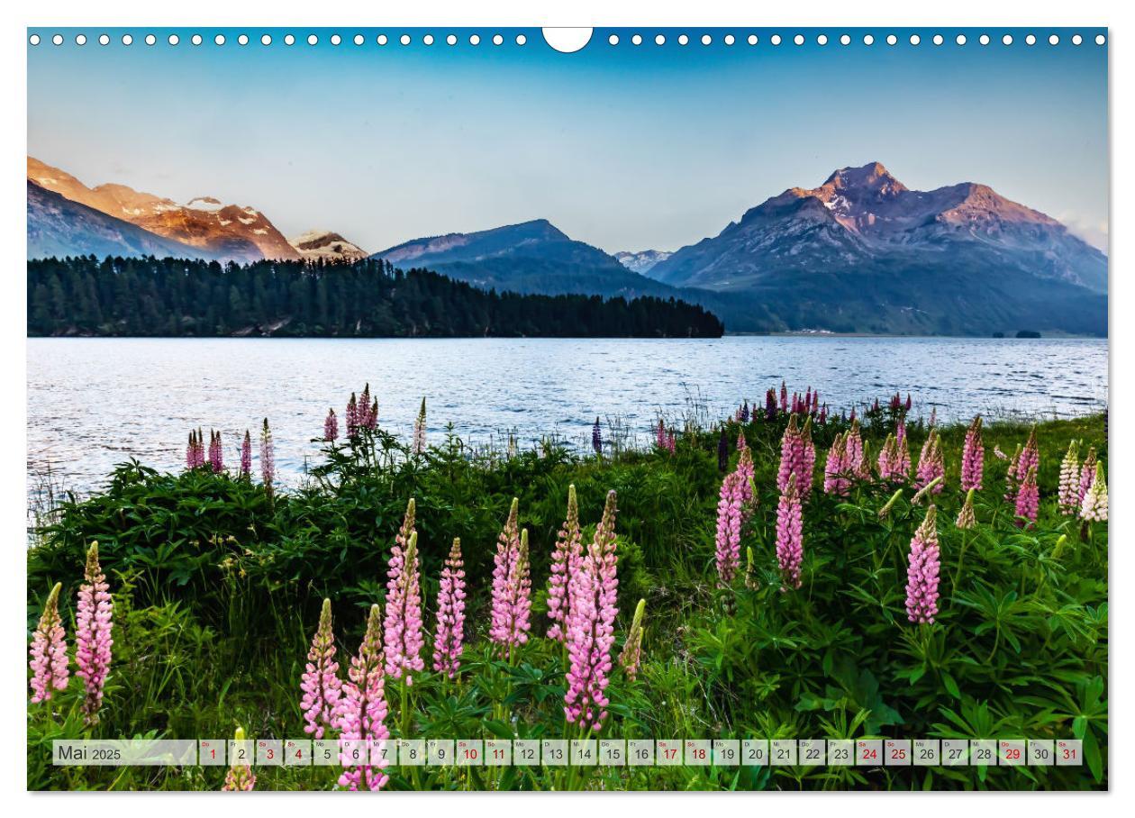 Bild: 9783383912504 | Silsersee Engadin (Wandkalender 2025 DIN A3 quer), CALVENDO...