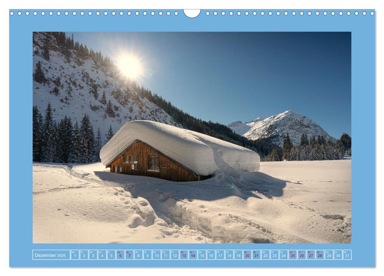 Bild: 9783383946929 | Winterdreams von Lech bis Zug (Wandkalender 2025 DIN A3 quer),...