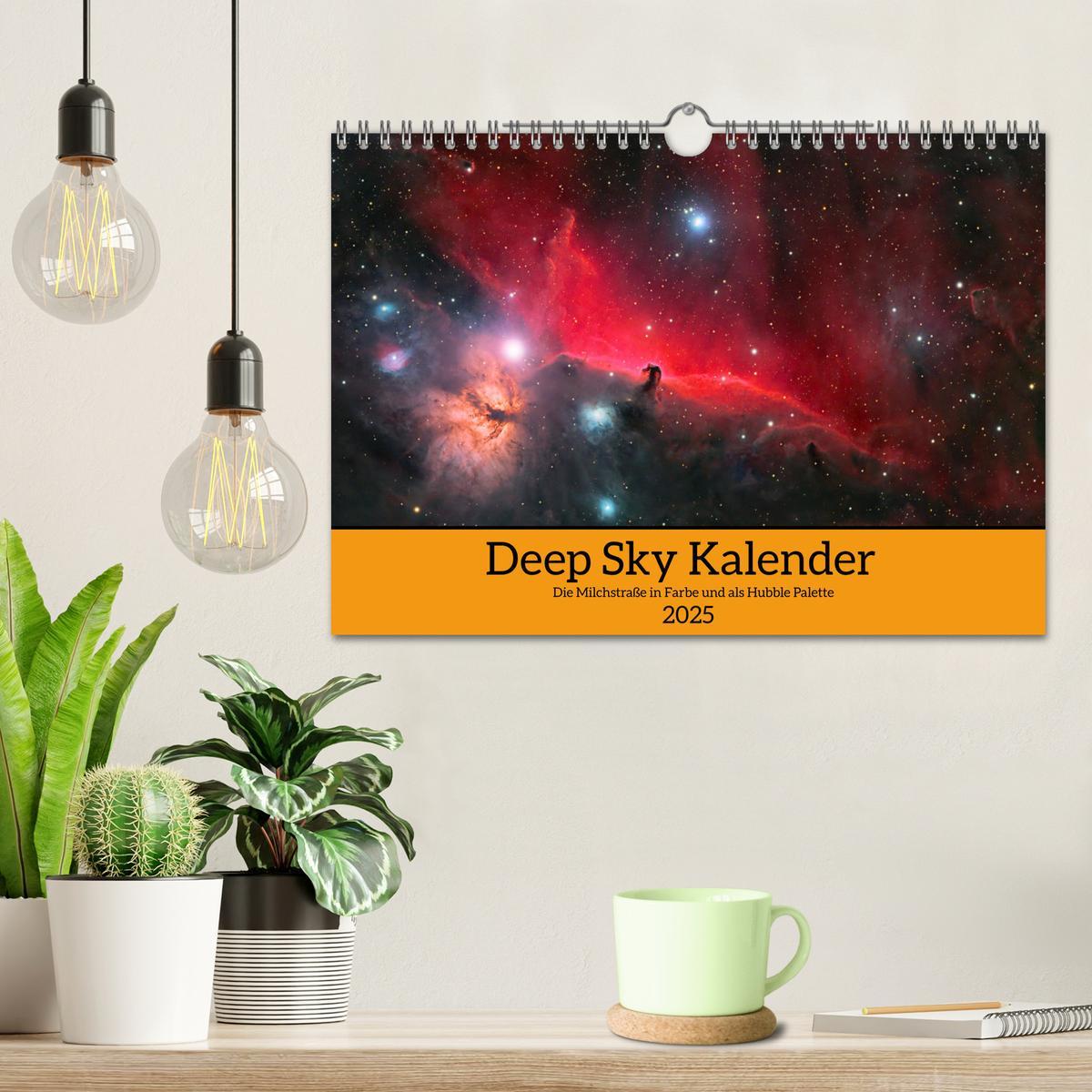 Bild: 9783457137291 | Deep Sky Kalender (Wandkalender 2025 DIN A4 quer), CALVENDO...