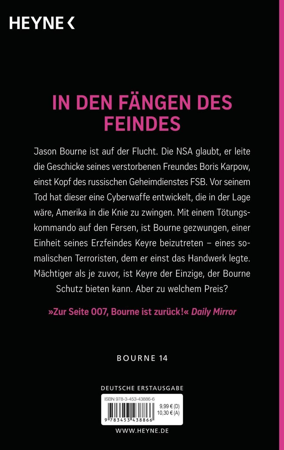 Bild: 9783453438866 | Die Bourne Initiative | Thriller | Robert Ludlum (u. a.) | Taschenbuch