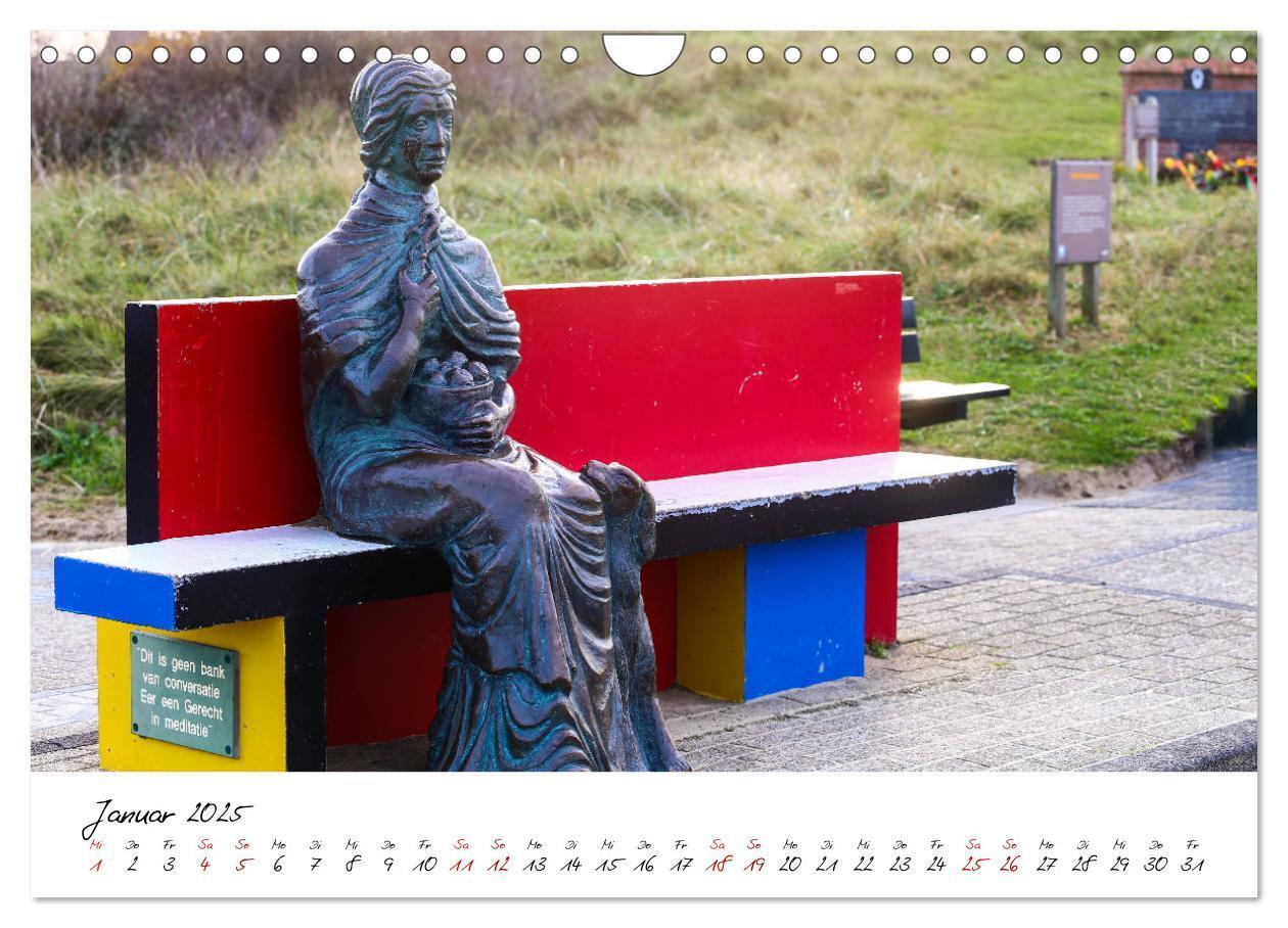 Bild: 9783435452002 | Das Seebad Domburg (Wandkalender 2025 DIN A4 quer), CALVENDO...