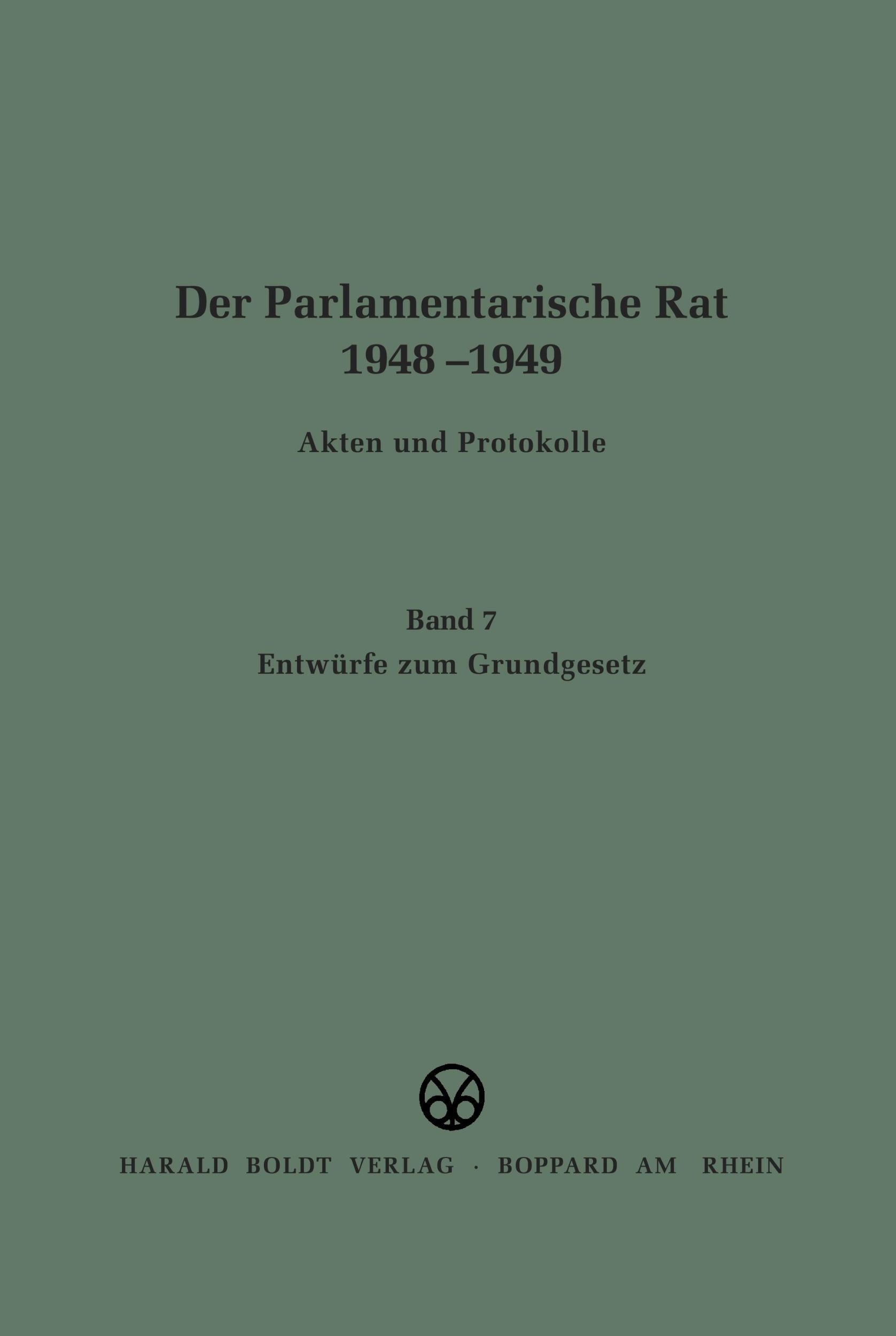 Cover: 9783486419450 | Entwürfe zum Grundgesetz | Michael Hollmann | Buch | 688 S. | Deutsch