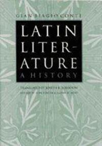 Cover: 9780801862533 | Latin Literature | A History | Gian Biagio Conte | Taschenbuch | 1999