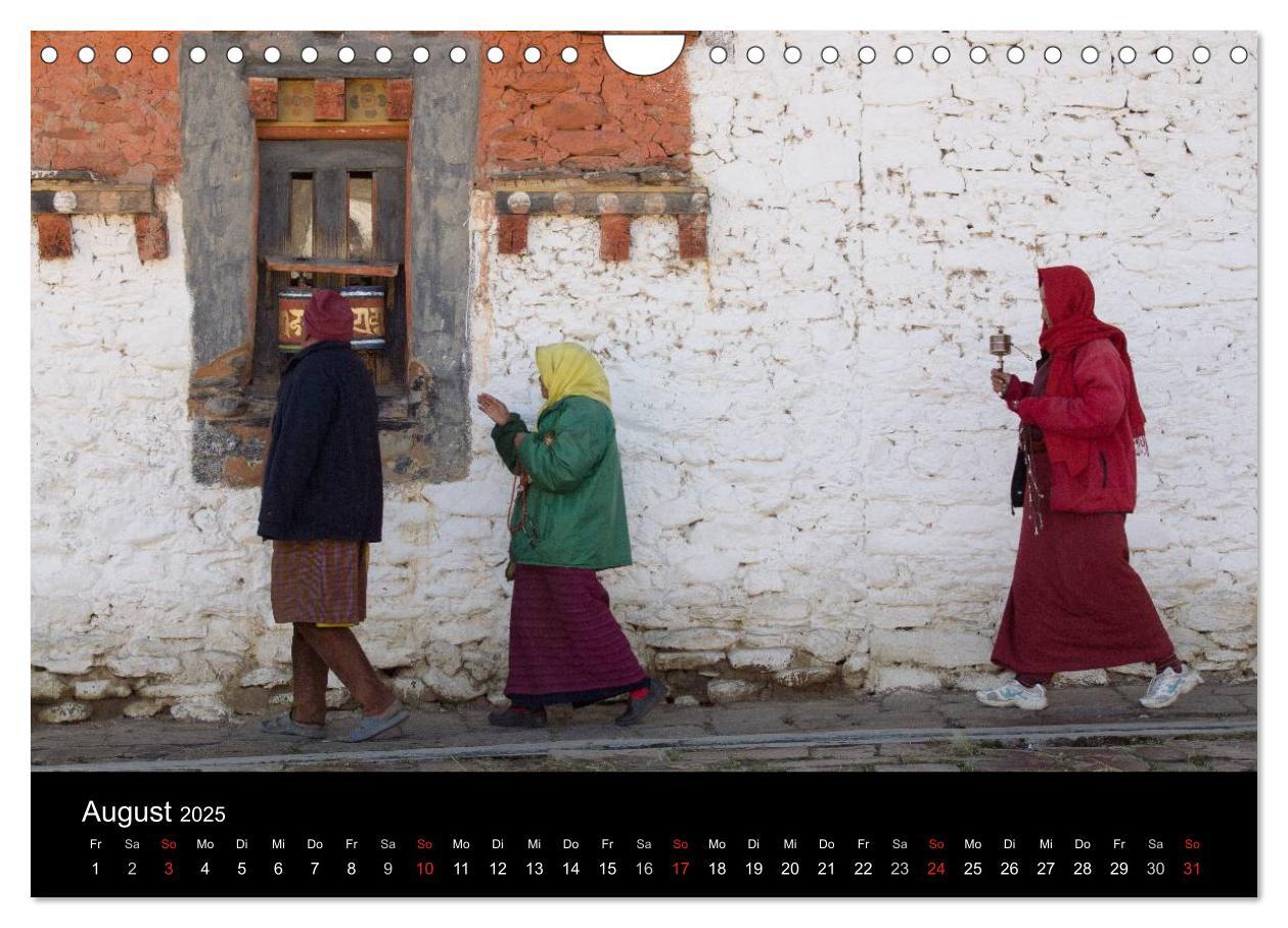 Bild: 9783435773541 | Bhutan 2025 - Land des Donnerdrachens (Wandkalender 2025 DIN A4...