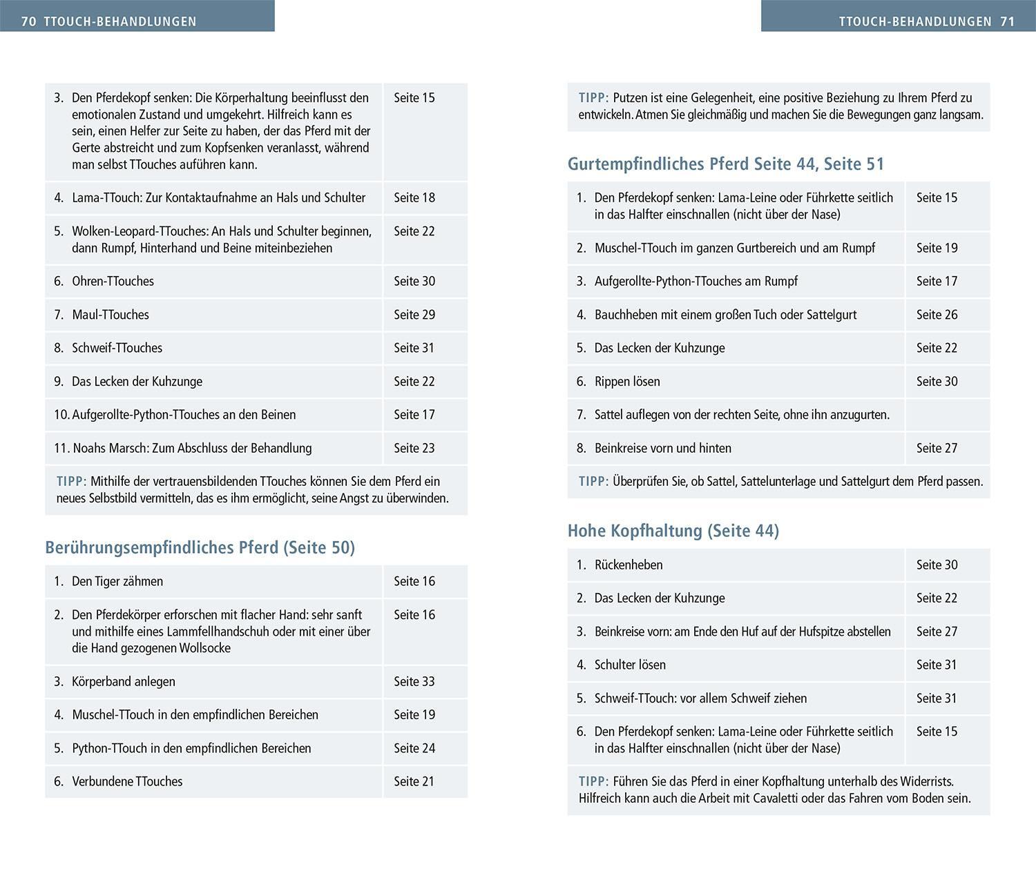 Bild: 9783440171974 | Tellington TTouch für Pferde | Pferdegesundheit kompakt | Taschenbuch