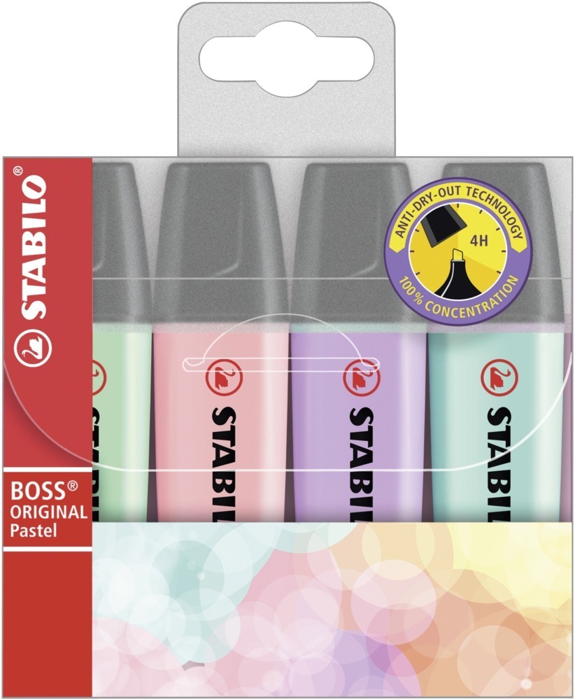 Cover: 4006381492867 | STABILO BOSS ORIGINAL Pastel | Mehrteiliges Produkt | 4 Bde/Tle | 2019