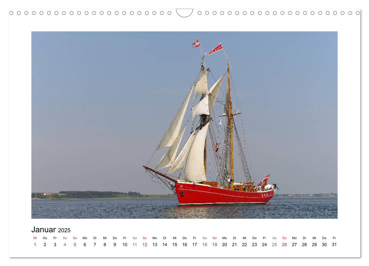 Bild: 9783435332786 | Segelschiffe auf dem Limfjord (Wandkalender 2025 DIN A3 quer),...