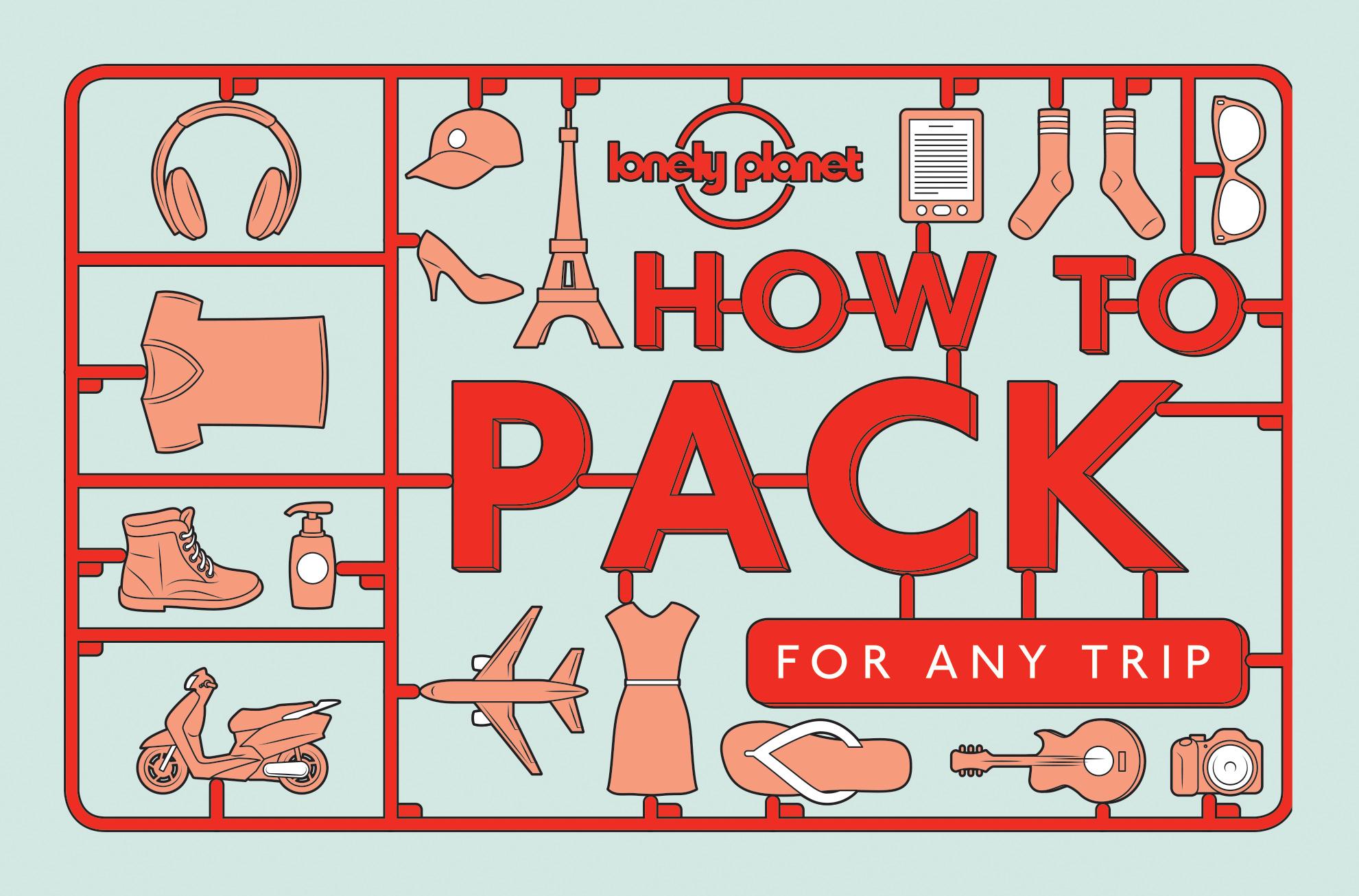 Cover: 9781760340759 | Lonely Planet How to Pack for Any Trip | Kate Simon (u. a.) | Buch